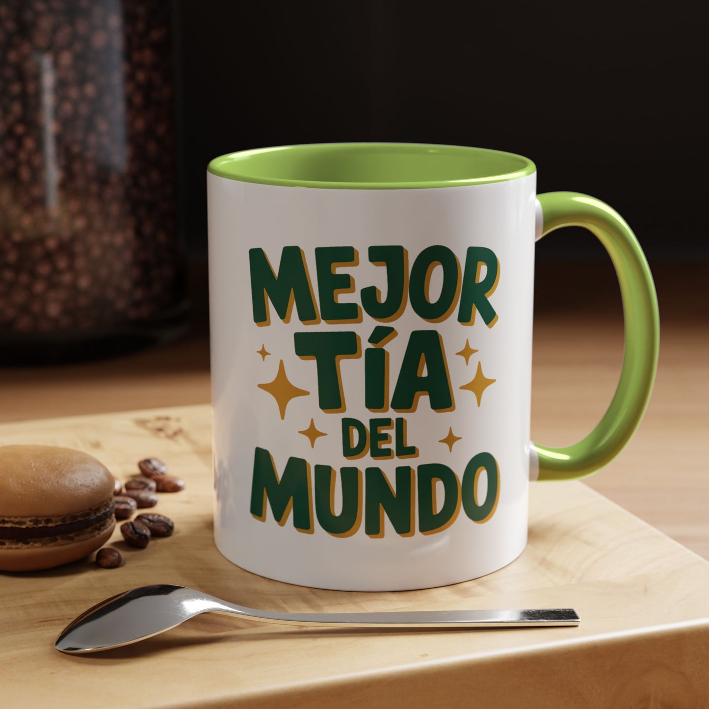 Mejor Tia Del Mundo Mug - Best Tía Ever Coffee Cup Gift for Hispanic Aunt - Tía Querida - Latino Family Gift - Proud Tía Bonita