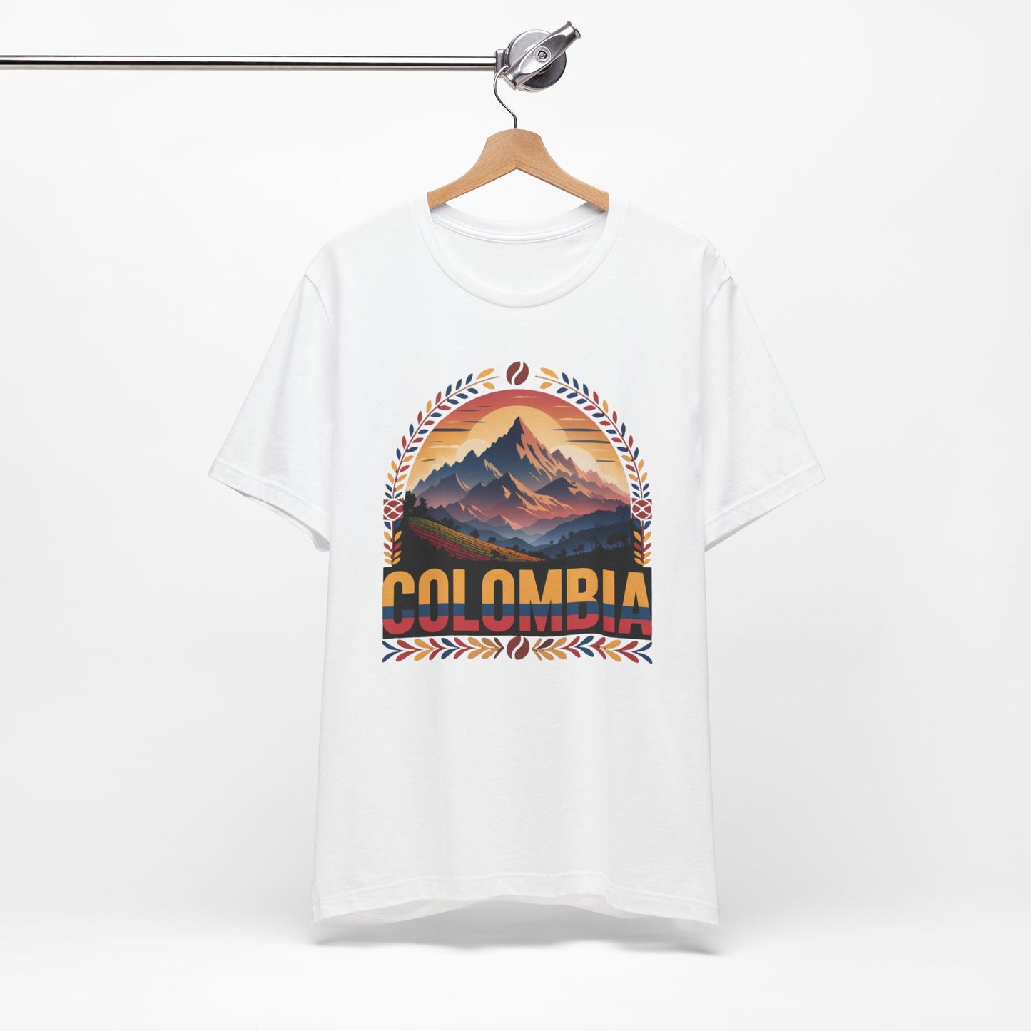 Colombia T-Shirt - Colombian Heritage Pride Tee - Orgullo Colombiano Gift - Mi Colombia Shirt - Hispanic Pride Apparel