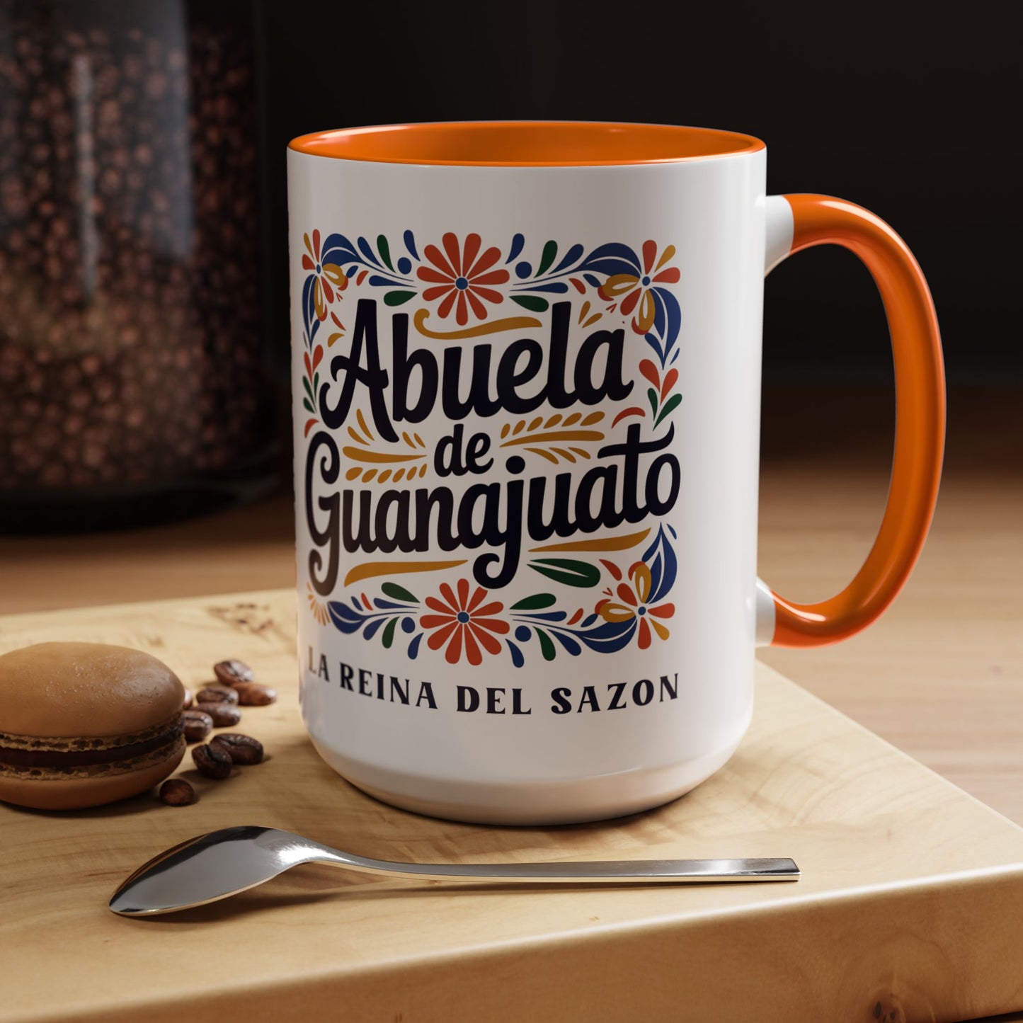 Abuela de Guanajuato Mug - Hispanic Grandma Coffee Cup Gift - Latino Family Presente - Spanish Abuela Love Mug