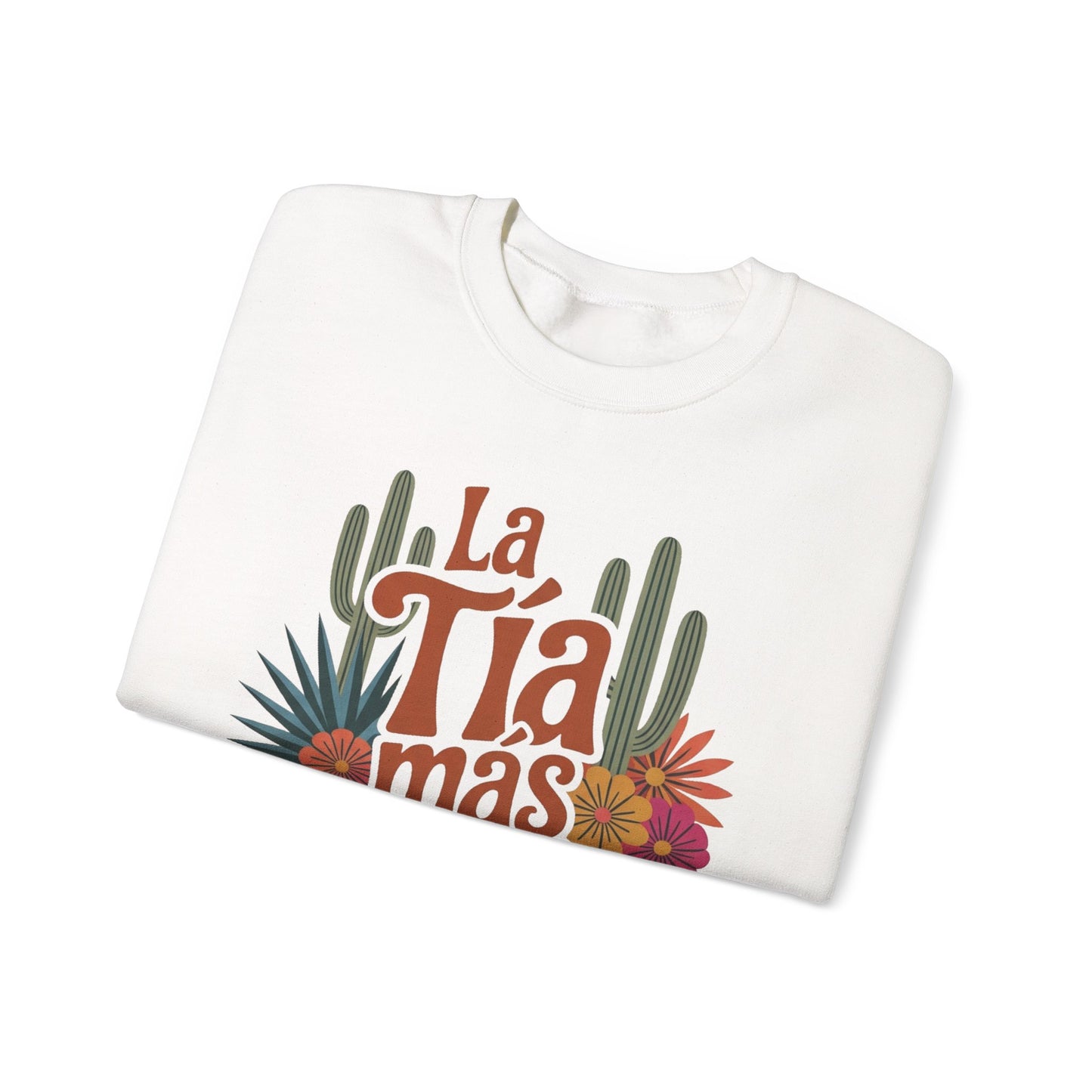 Tía Sweatshirt - Proud Tia Gift - Hispanic Aunt Pullover - Latino Family Gift - Tía Linda Shirt - Best Tía Ever