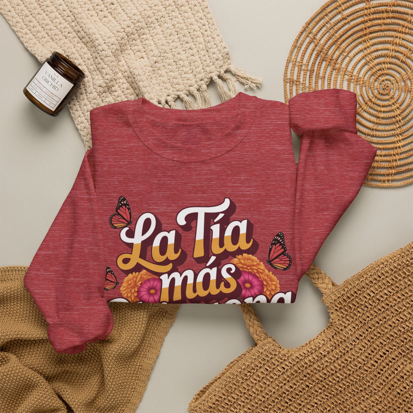 Tia Sweatshirt - Best Tia Ever Gift - Latino Family Pullover - Tia Favorita Hoodie - Hispanic Aunt Gift - Tia Vida Sweatshirt