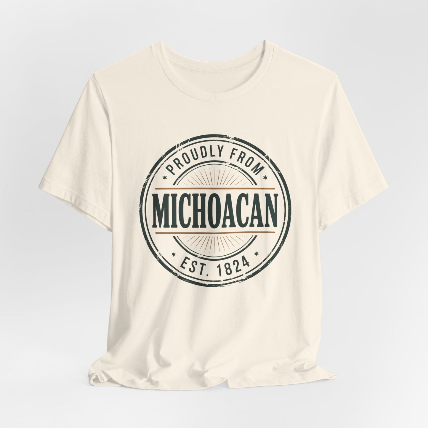 Michoacán T-Shirt - Mexican State Pride Tee - Michoacano Heritage Gift - Orgullo Mexicano Shirt - Mexico Regional Wear