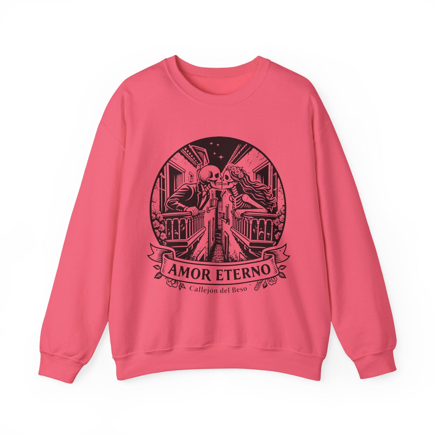 Amor Eterno Sweatshirt - Eternal Love Gift for Her, Spanish Love Quotes, Latino Couples Relationship Gift
