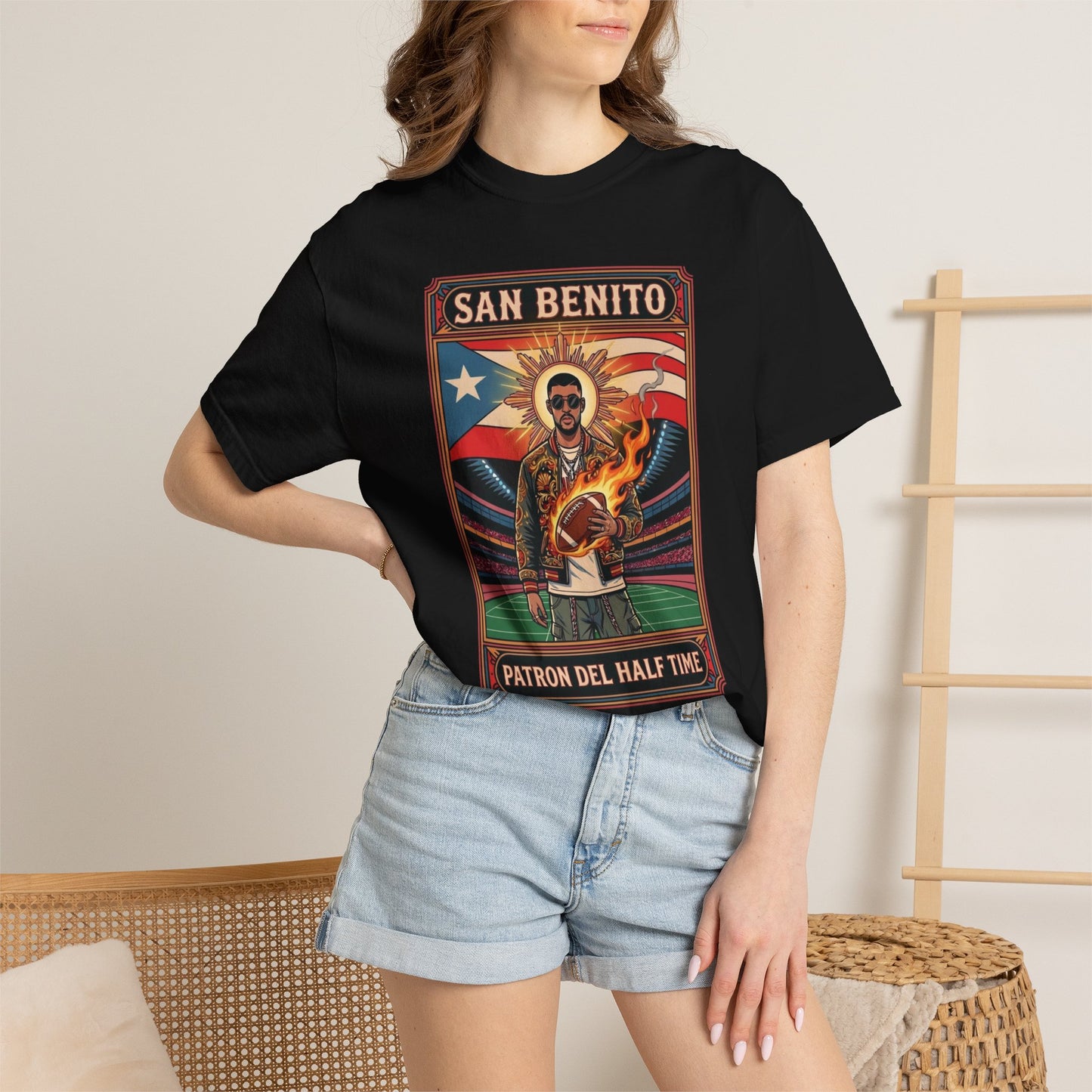 San Benito Funny Game Day Shirt Benito Bowl Shirt, Shirt, Bunny Bowl Tee, Comfort Colors Bilingual Tee