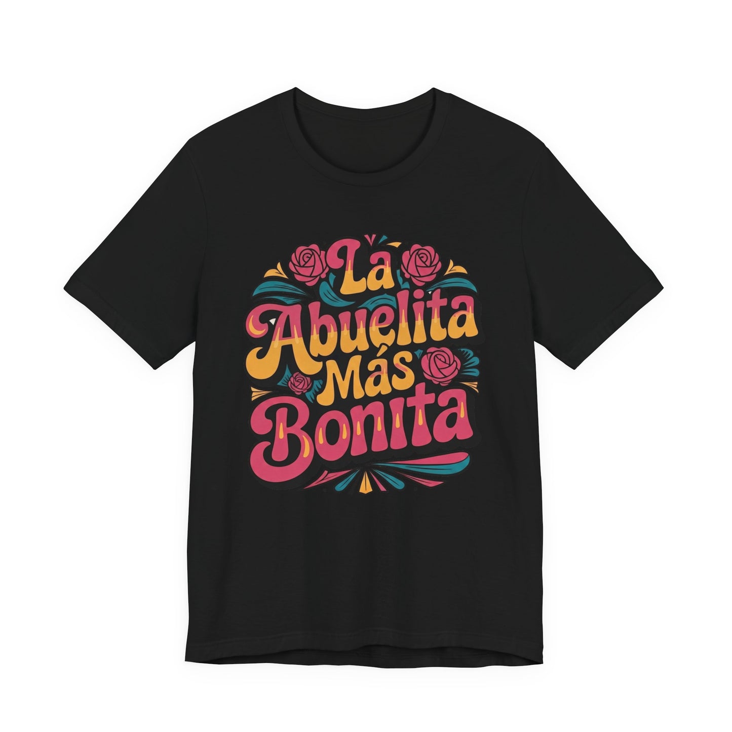 Groovy Art La Abuelita Mas Bonita Shirt, Abuelita Gift, Latina Grandmother Gift,  Abuela Birthday Gift, Mother's Day Abuela