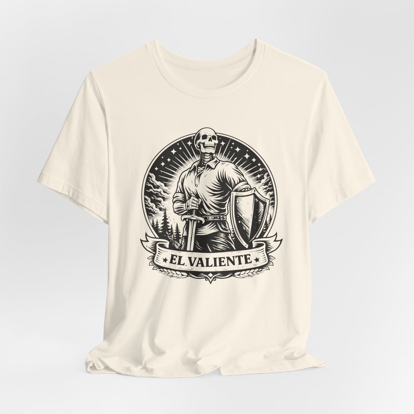 El Valiente T-Shirt - Latino Heritage Tee - Brave Warrior Gift - Hispanic Pride Shirt - Spanish Saying Tee