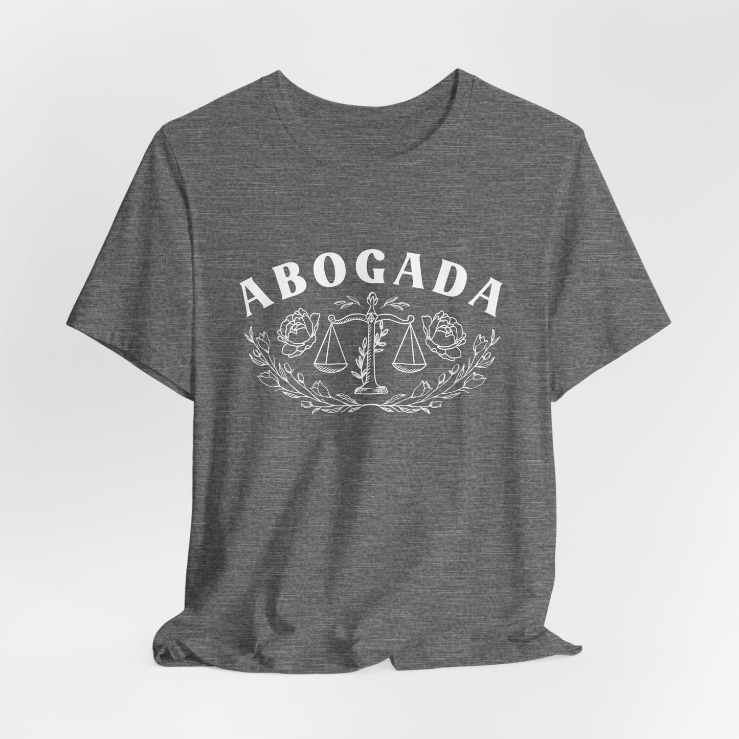 Abogada T-Shirt - Latina Lawyer Pride Tee - Mujer Fuerte Gift - Latino Heritage Shirt - Abogada Power
