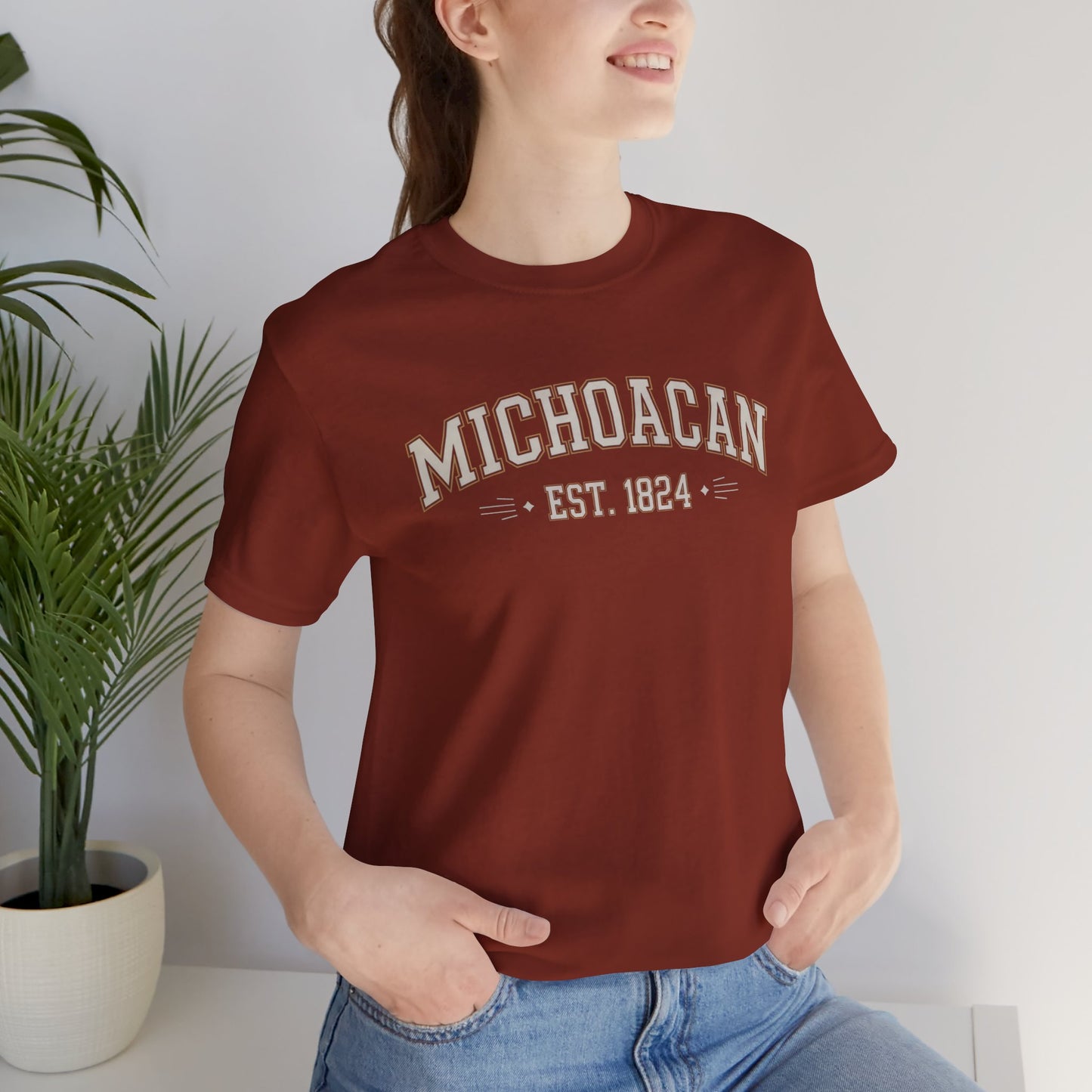Michoacan T-Shirt - Mexican State Pride Tee - Michoacan Gift - Orgullo Mexicano - Hispanic Heritage Shirt