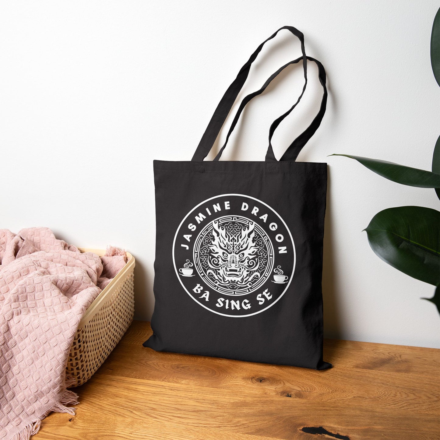 Jasmine Dragon Tote Bag Bags — Latina Empowerment Gift (view 2 of 5)