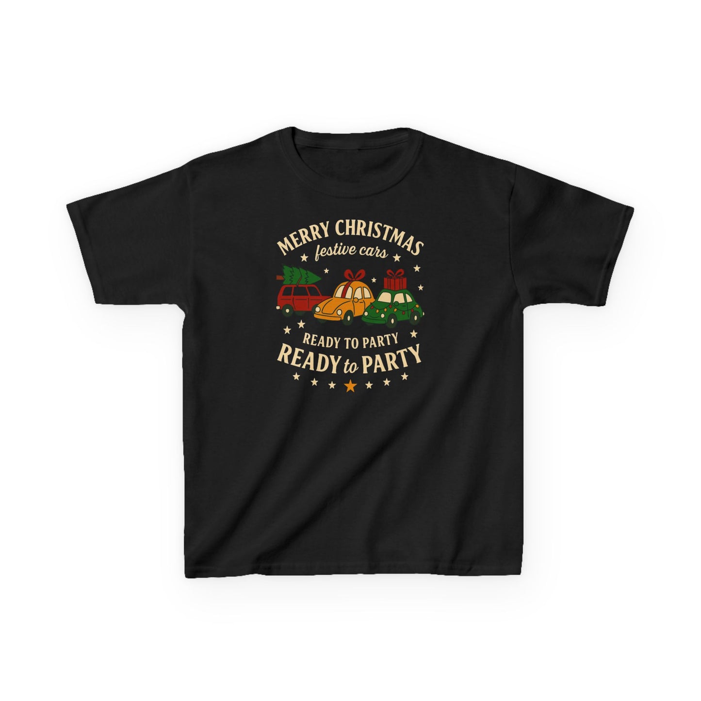 Merry Christmas Car Kids shirt