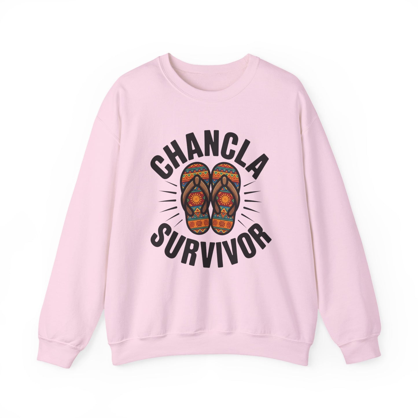 Chancla Sweatshirt - La Chancla Shirt - Latino Heritage Gift - Hispanic Pride Sudadera - Abuela Power - Mexican Humor