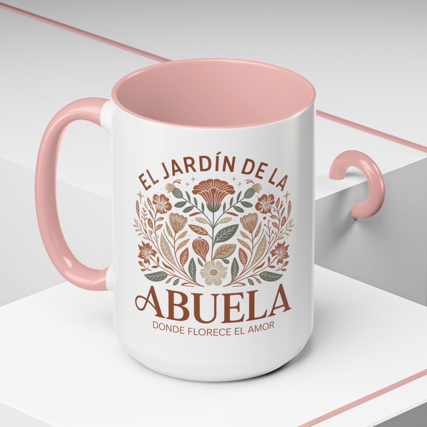 El Jardin De La Abuelita Mug - Regalos Para Mujer Latina Gift Spanish Coffee Cup Taza de Café Para Abuela Birthday Mother's Day Present