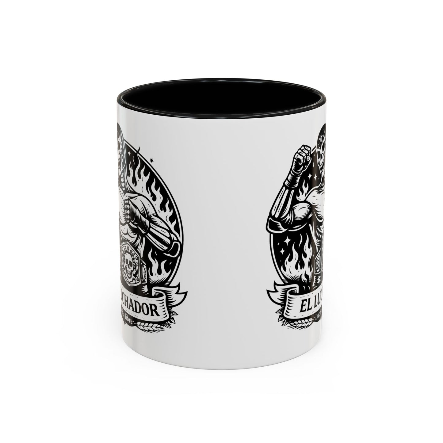 Luchador Mug - Mexican Wrestling Coffee Cup | Lucha Libre Fan Gift | Hispanic Pride Cultura Mexicana