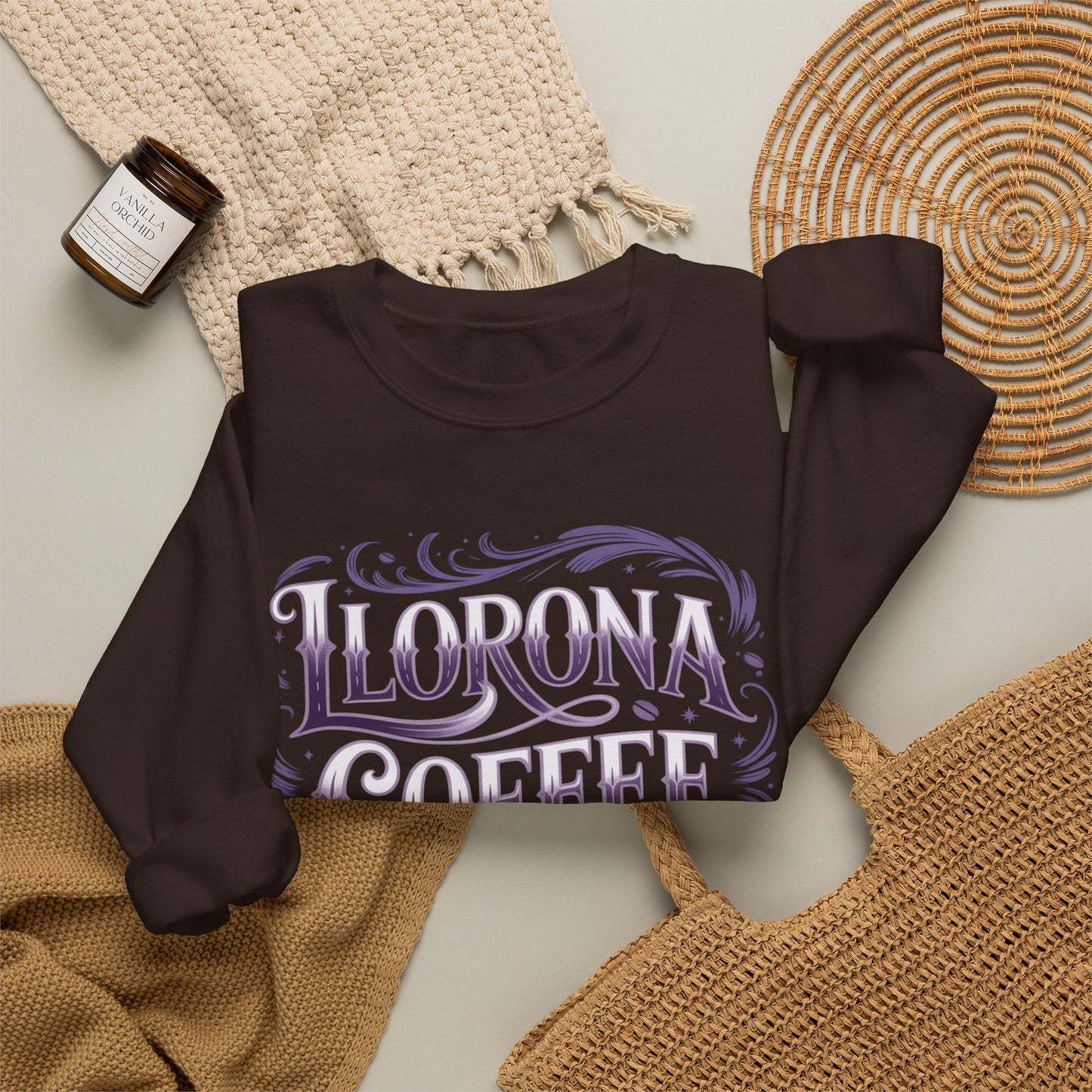 Llorona Before Coffee Sweatshirt - Latino Culture Humor Tee - Hispanic Cafecito Vibes Gift - Funny Spanish Morning Mood Shirt