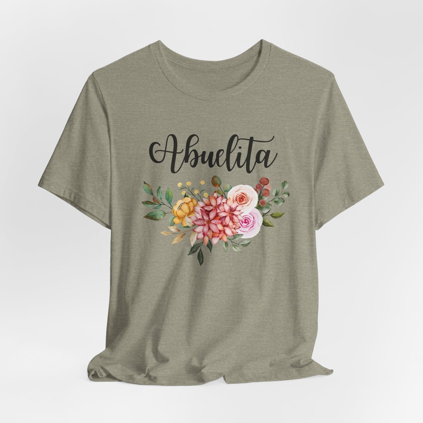Floral Abuelita shirt -