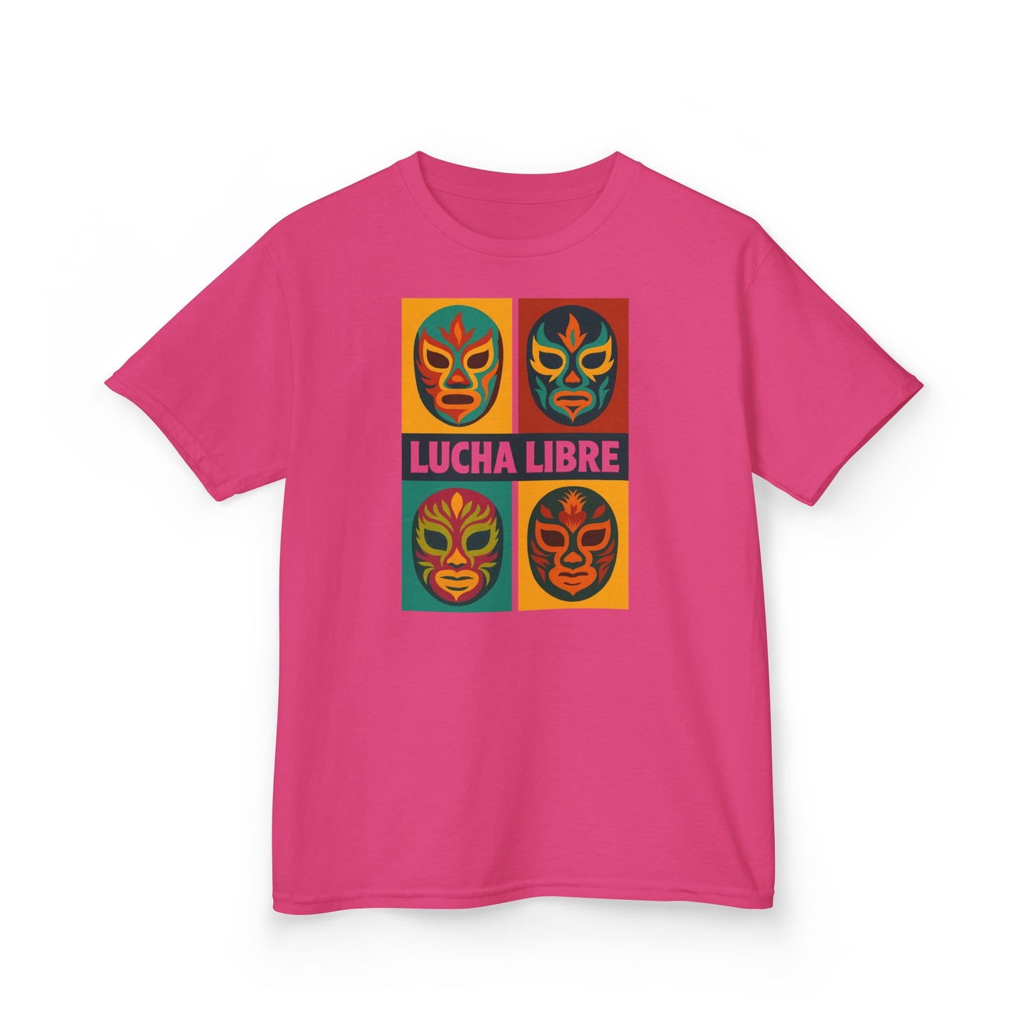 Mucha Lucha Shirt Kids, Luchador Toddler Tshirt Mexican Wrestling Gift, Latino Kids Birthday Shirt, Lucha Libre Niños