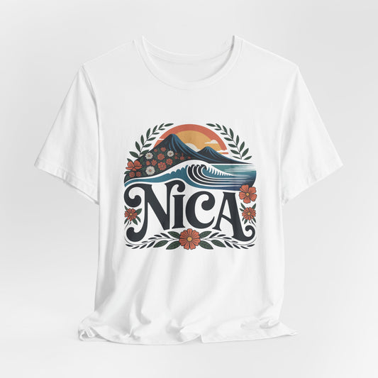 Nicaragua T-Shirt - Nica Pride Tee - Nicaraguense Gift - Latino Heritage Shirt - Central American Orgullo Nico Camisa