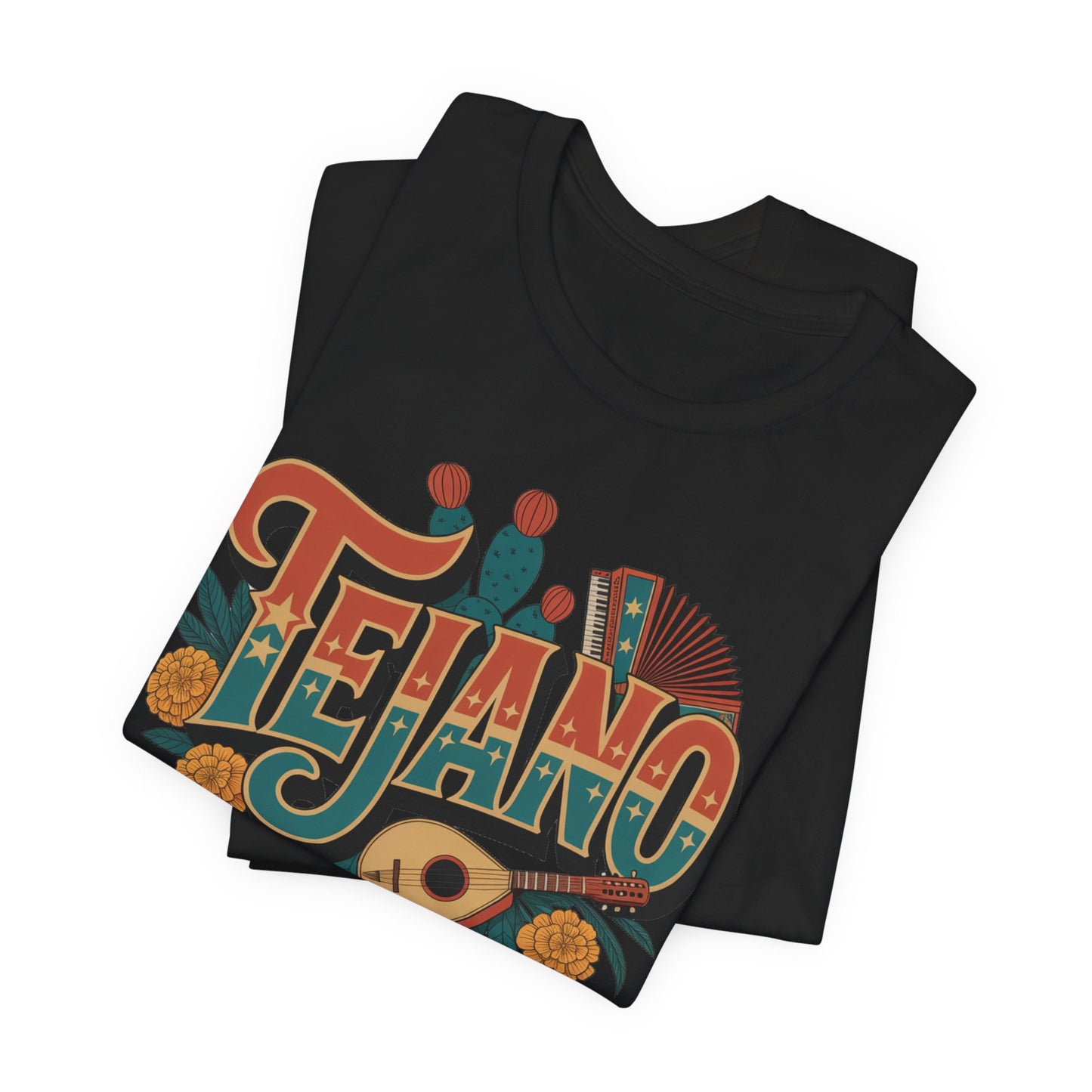 Tejano T-Shirt - Orgulloso Tejano Pride Tee - Texas Mexican Heritage Gift - Latino Culture Shirt - Tex Mex Style