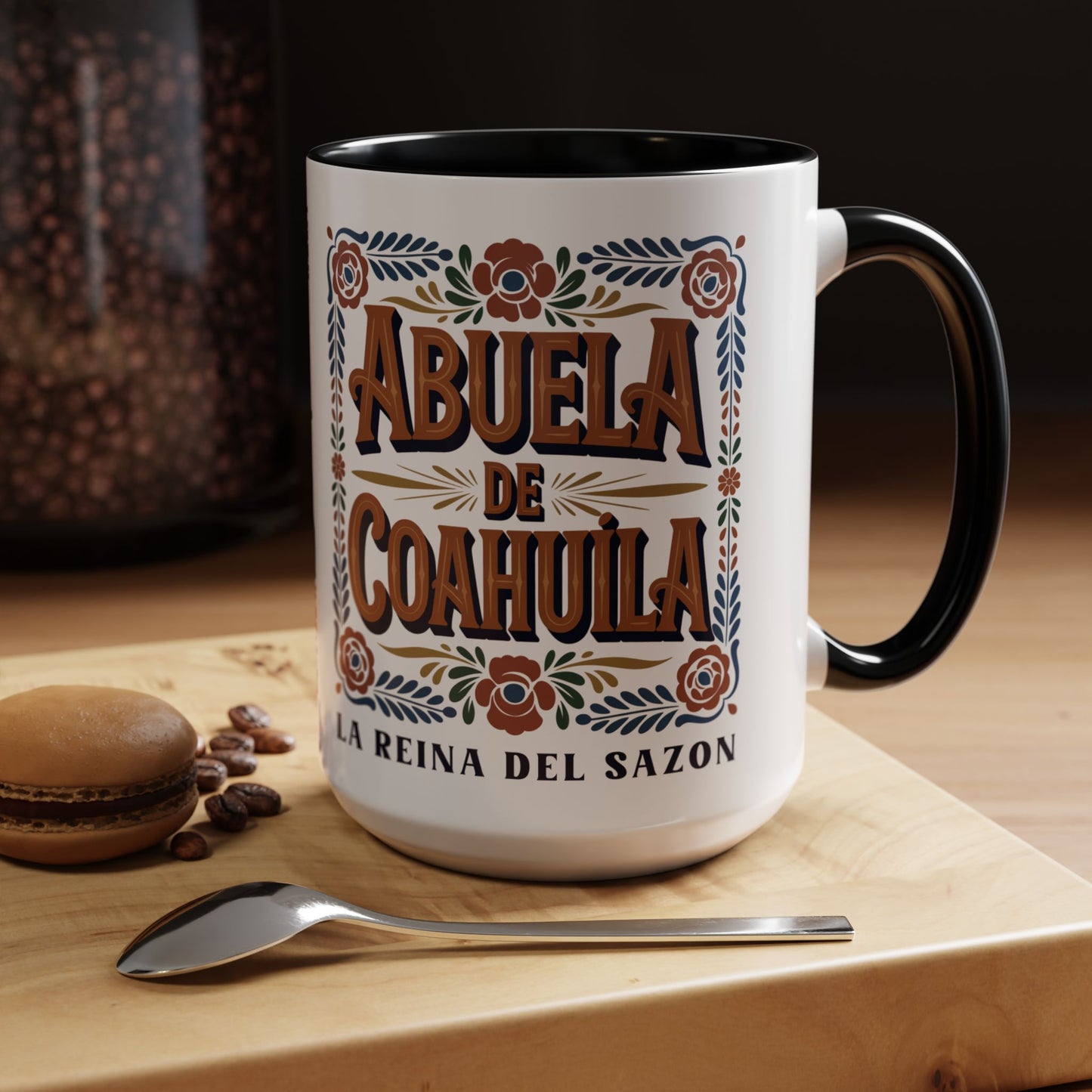Abuela de Coahuila Mug - Hispanic Grandma Coffee Cup Gift - Latino Family Mug - Spanish Grandmother Gift - Abuela Regalo