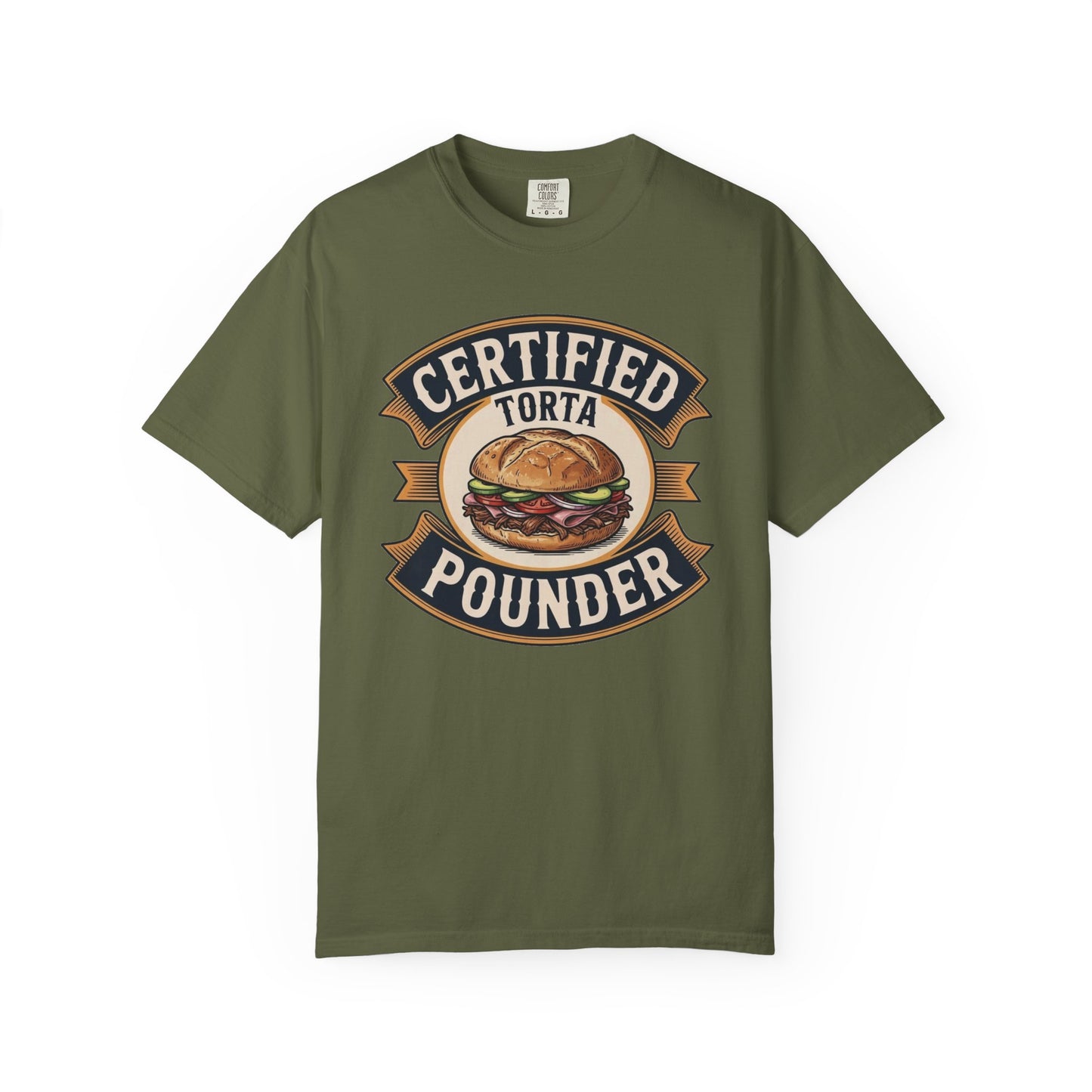 Certified Torta Pounder Shirt, Comfort Colors Bilingual UnisexTee, Funny Gift for Men