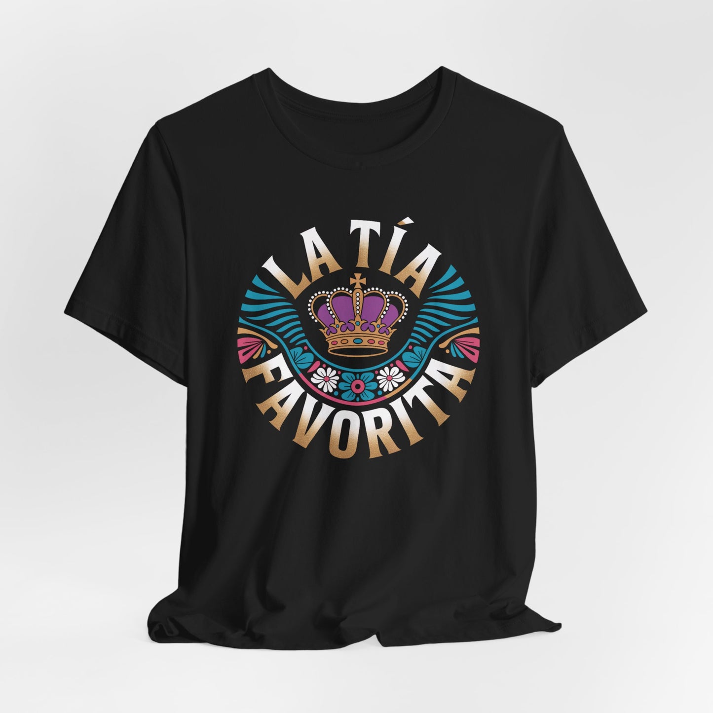 La Tia Favorita Shirt - Proud Latina Aunt T-Shirt - Spanish Family Gift - Tia Love Tee - Hispanic Familia Gift - Tia Regalo