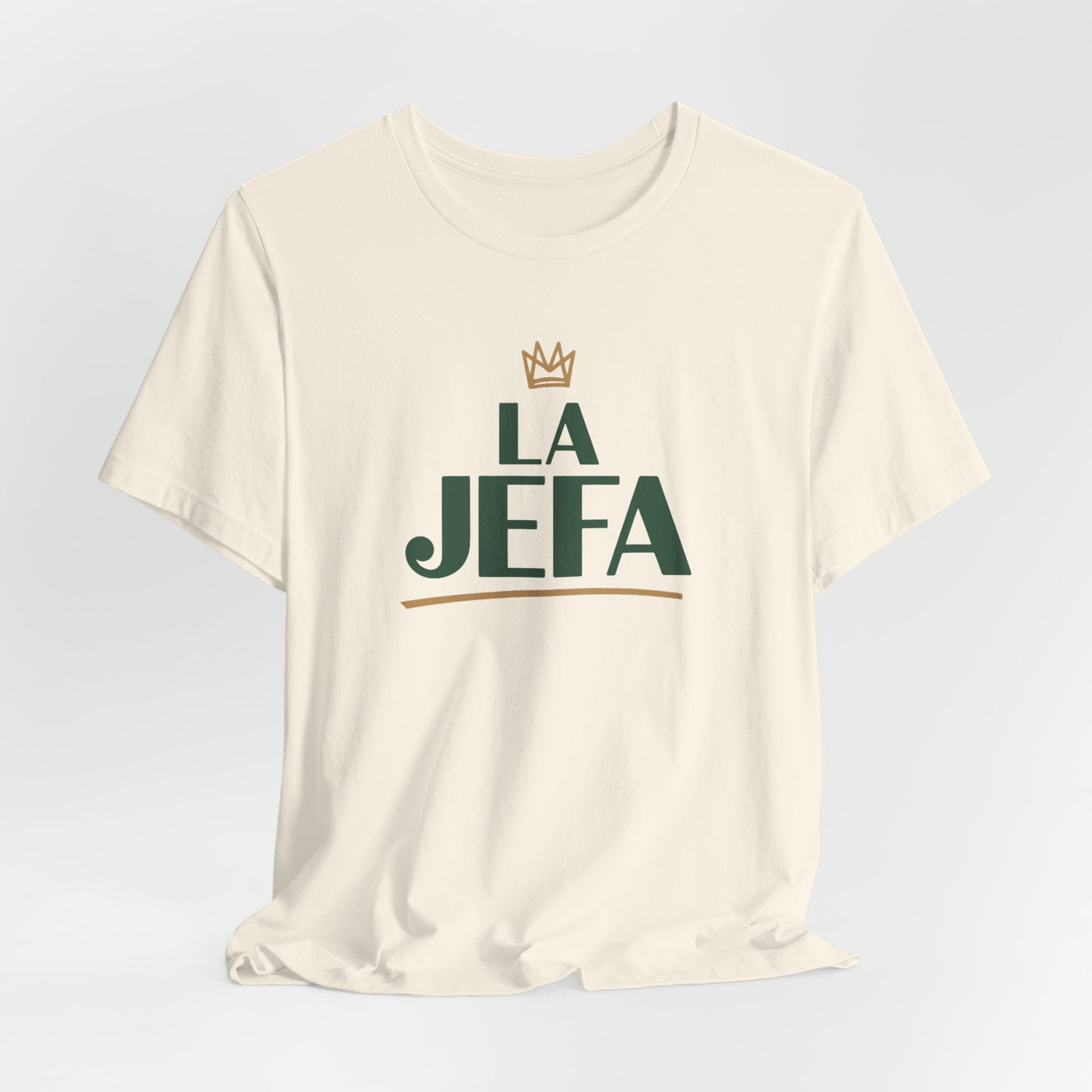 La Jefa T-Shirt - Female Boss Latina Power Tee - Gift for Her Spanish Empowerment Shirt - Bilingual Pride Top