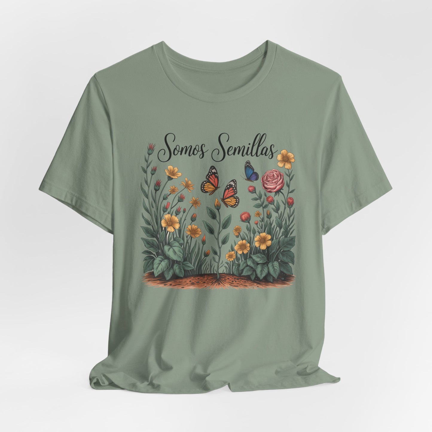 Somos Semillas T-Shirt - Latino Heritage Tee - Hispanic Pride Shirt - Latina Power Gift - Cultural Latinx Apparel