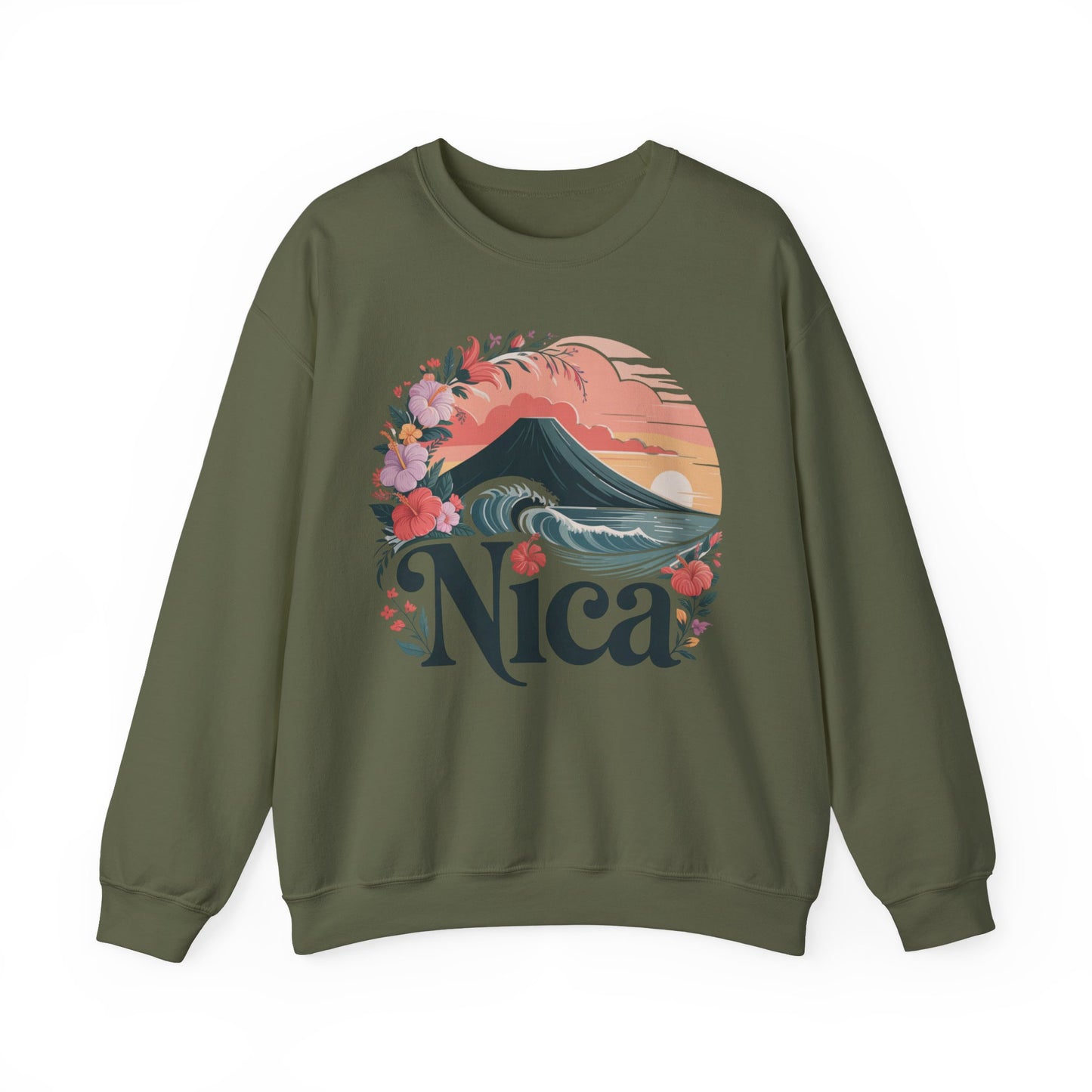 Nicaragua Sweatshirt - Nica Pride Gift - Pinolero Shirt - Nicaragua Flag - Central American Heritage - Nicaraguense Regalo