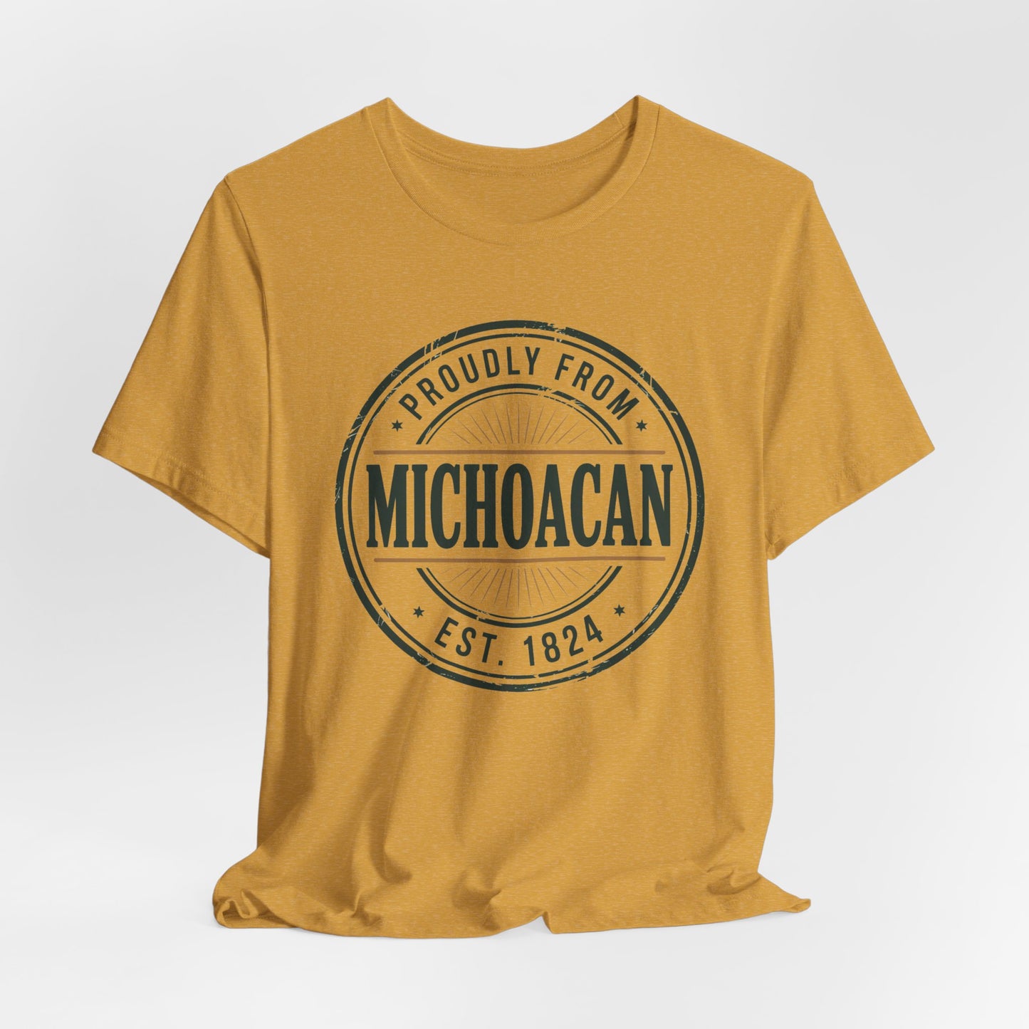 Michoacán T-Shirt - Orgulloso Mexican Heritage Tee - Morelia Pride Shirt - Michoacano Gift - Hispanic Pride Tshirt