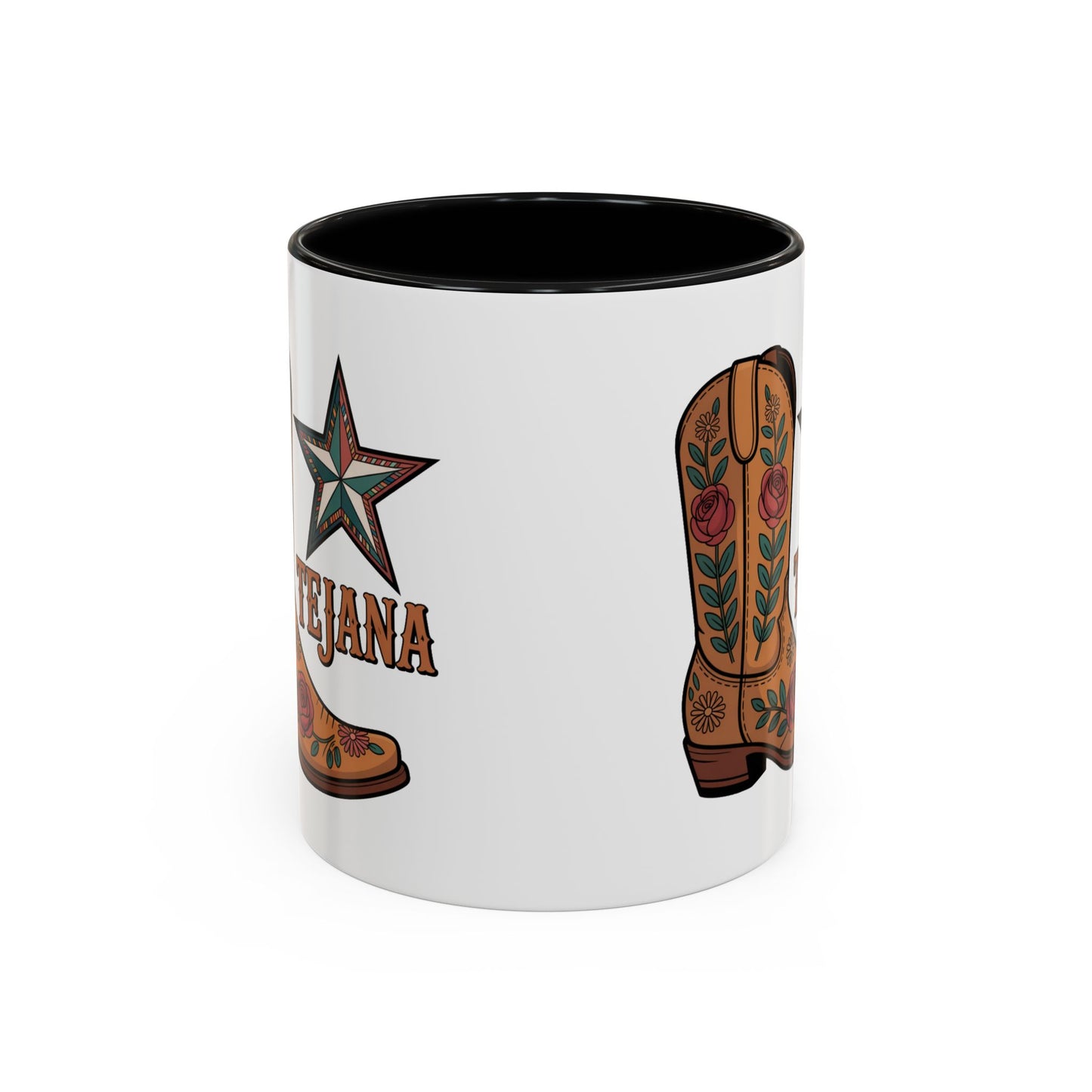 Tejana Mug | Texas Latina Pride Coffee Cup | Hispanic Heritage Gift | Cowgirl Tejana Regalo | Lone Star Latina