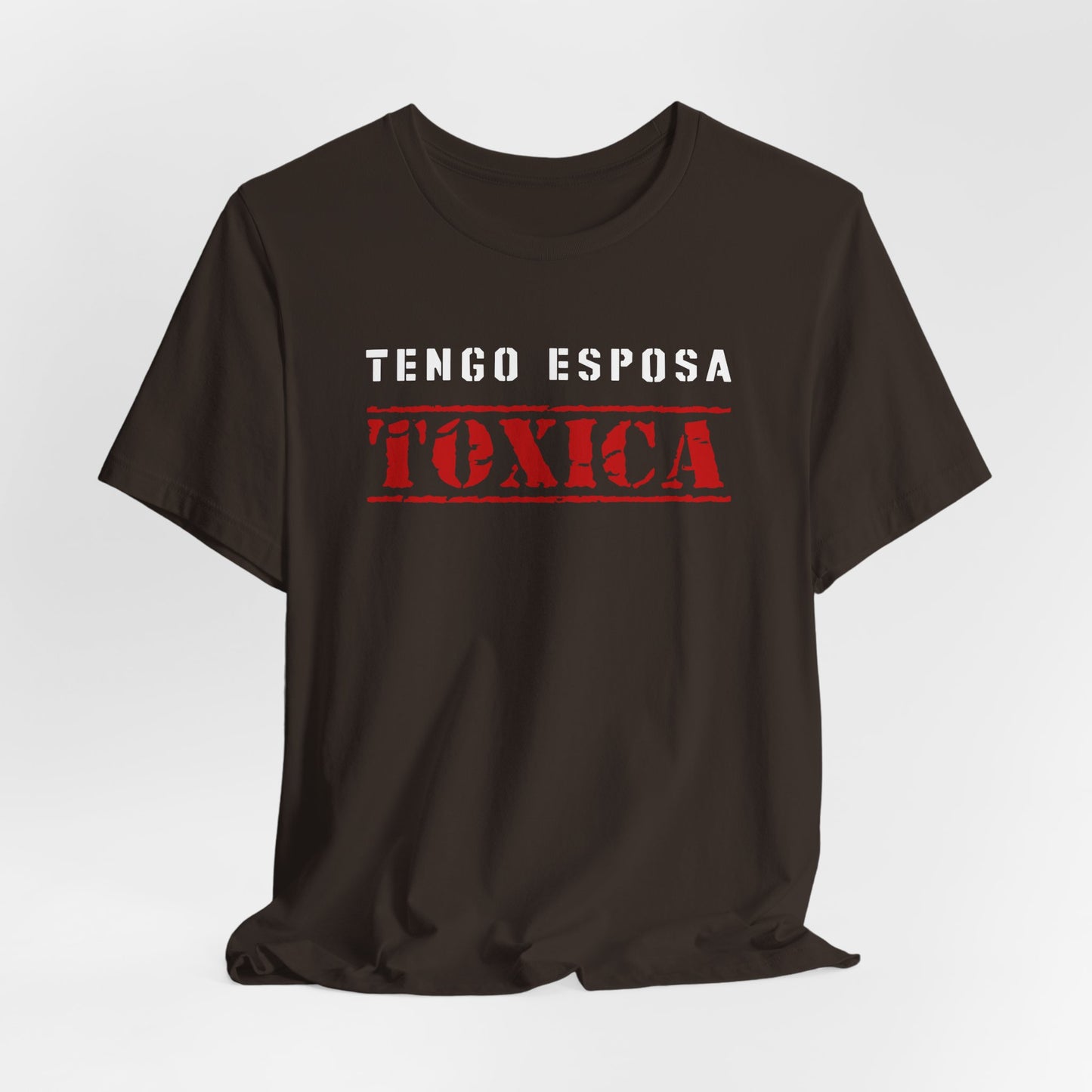 Tengo Esposa Toxica Shirt | Husband Tee | Regalos para Esposo | Camiseta para Hombre