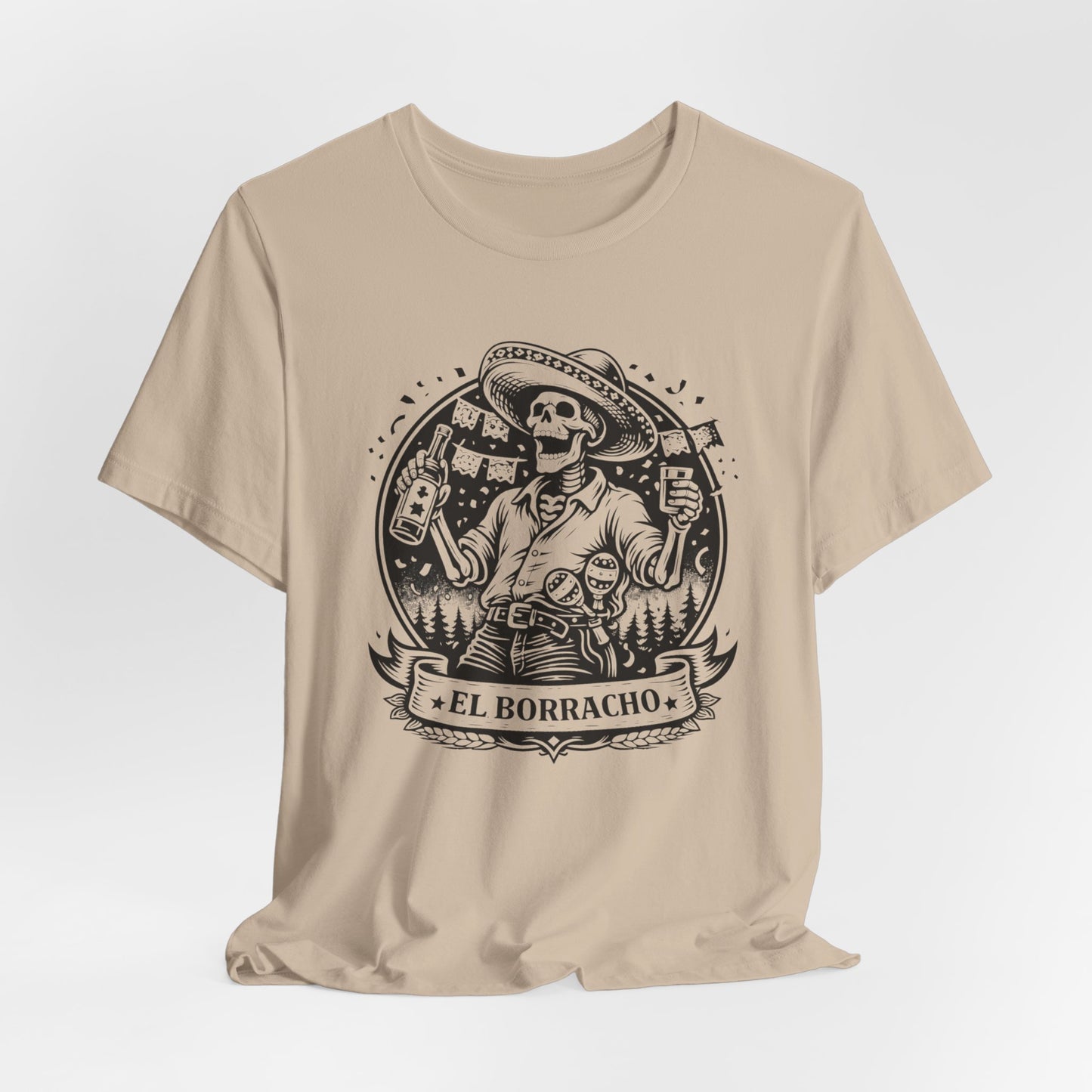 El Boracho T-Shirt - Funny Spanish Tee for Latino Heritage & Hispanic Culture - Mexican Saying Gift Shirt