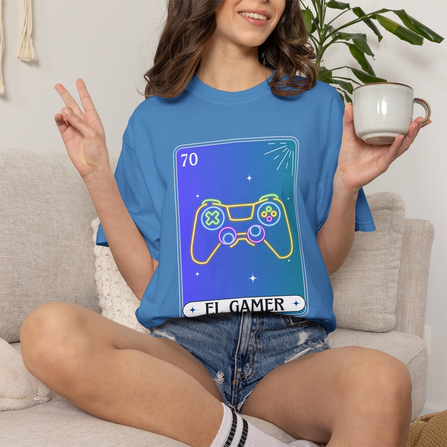 El Gamer Loteria Shirt | Empowerment , Gift for Him Gift for Her, Mexican Shirt , Camisa para Hombre Latino