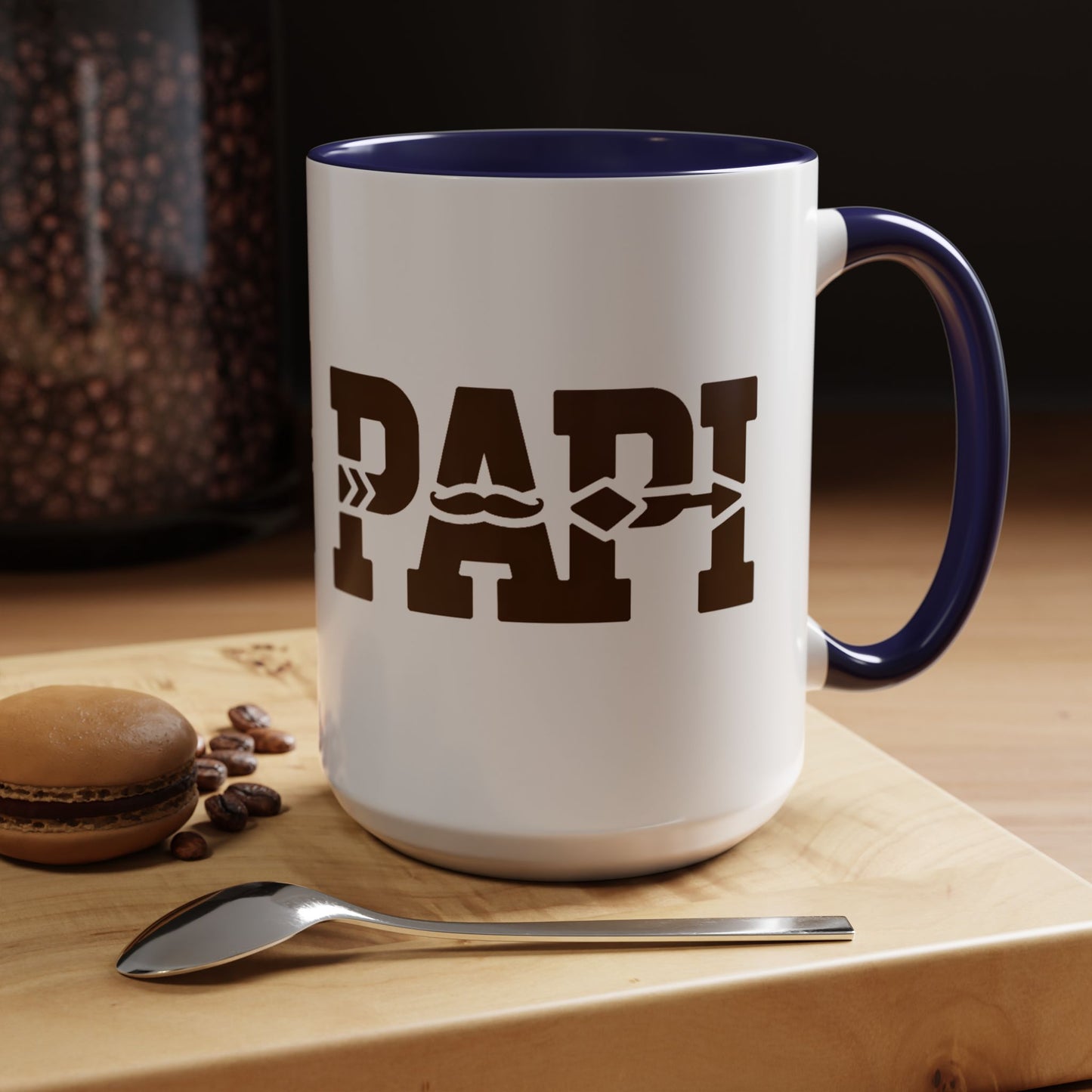 Papi Mug - Latino Dad Gift - Spanish Papa Coffee Cup - Mejor Papi Ever - Hispanic Family Gift
