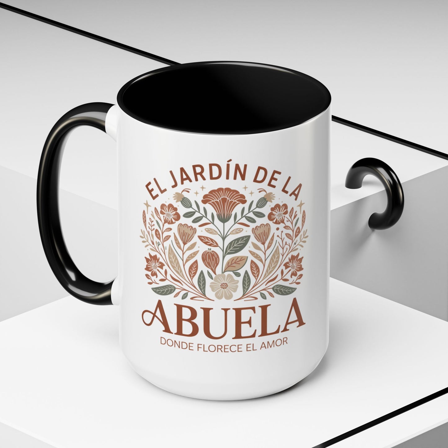 El Jardin De La Abuelita Mug - Regalos Para Mujer Latina Gift Spanish Coffee Cup Taza de Café Para Abuela Birthday Mother's Day Present