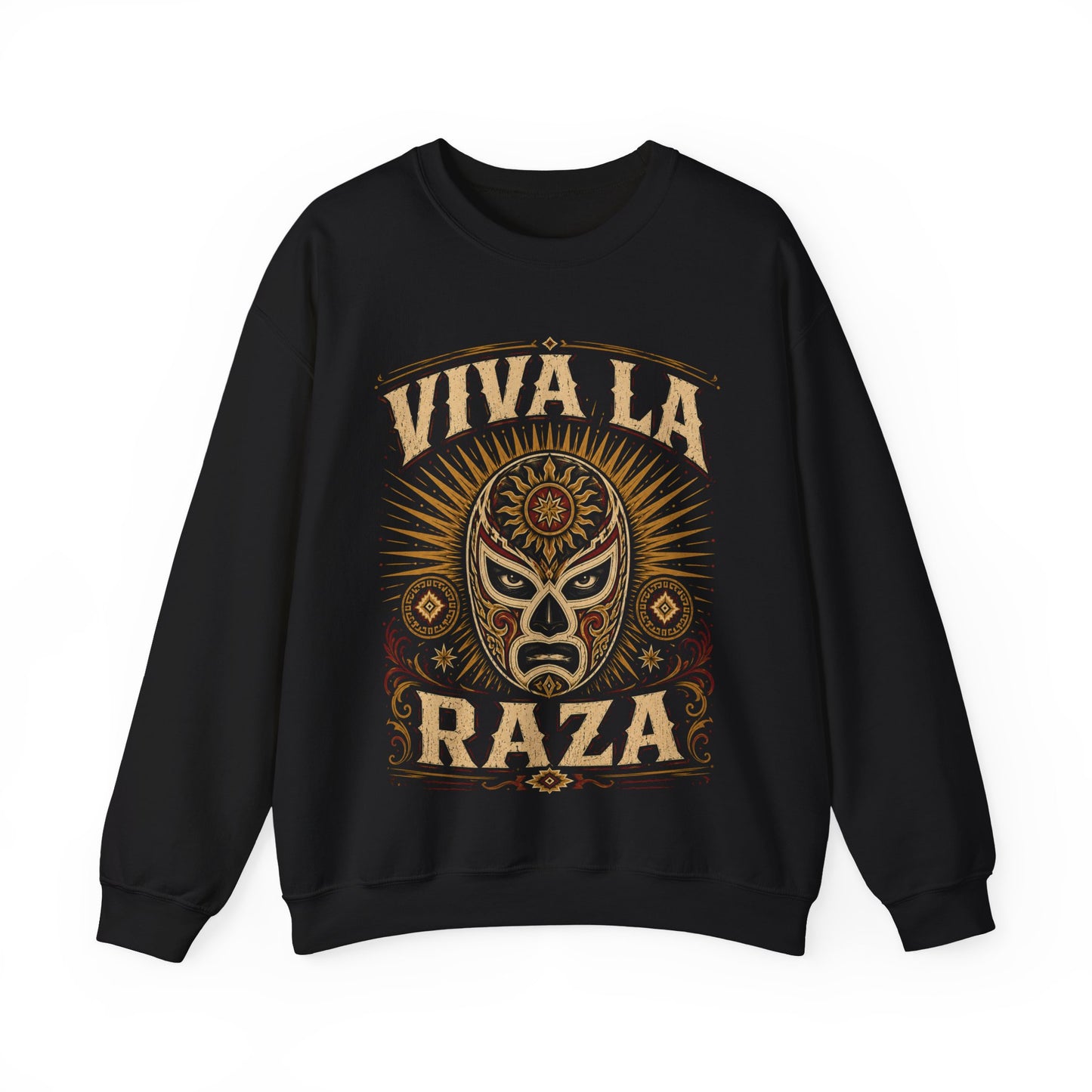 El Luchador Sweatshirt - Mexican Wrestling Lucha Libre Sudadera - Latino Pride Gift for Men - Warrior Spirit Hoodie