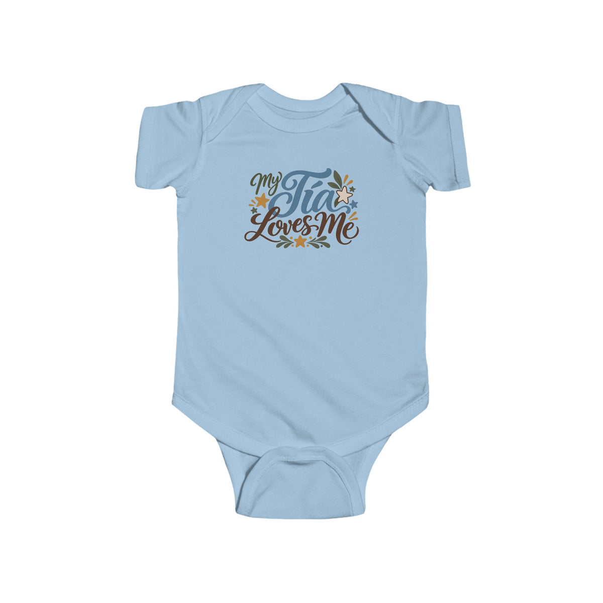 My Tia Loves Me Onesie - Latino Baby Bodysuit - Tia Loves Me Gift - Mexican Aunt Infant One Piece