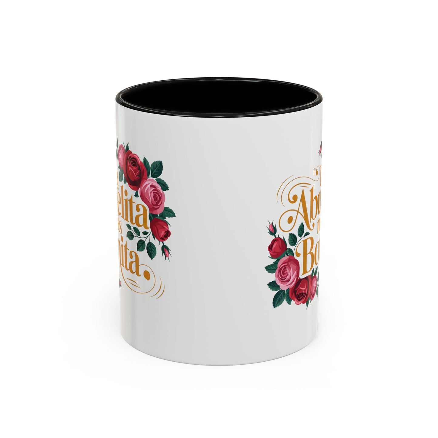 La Abuelita Mas Bonita Mug, Abuelita Gift Roses, Latina Grandmother Coffee Mug,  Abuela Birthday Gift, Mother's Day Mug