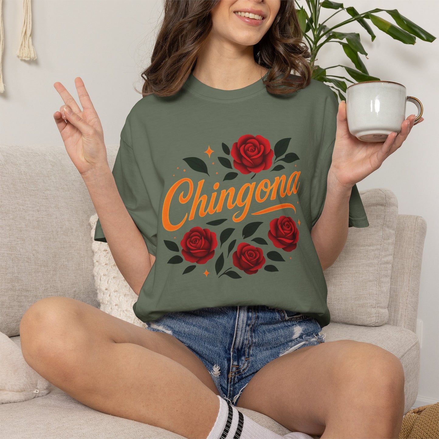 Chingona Shirt | Soy Chingona T-Shirt | Latina Empowerment | Mexican Pride Tee | Comfort Colors Tee | Latina Gift