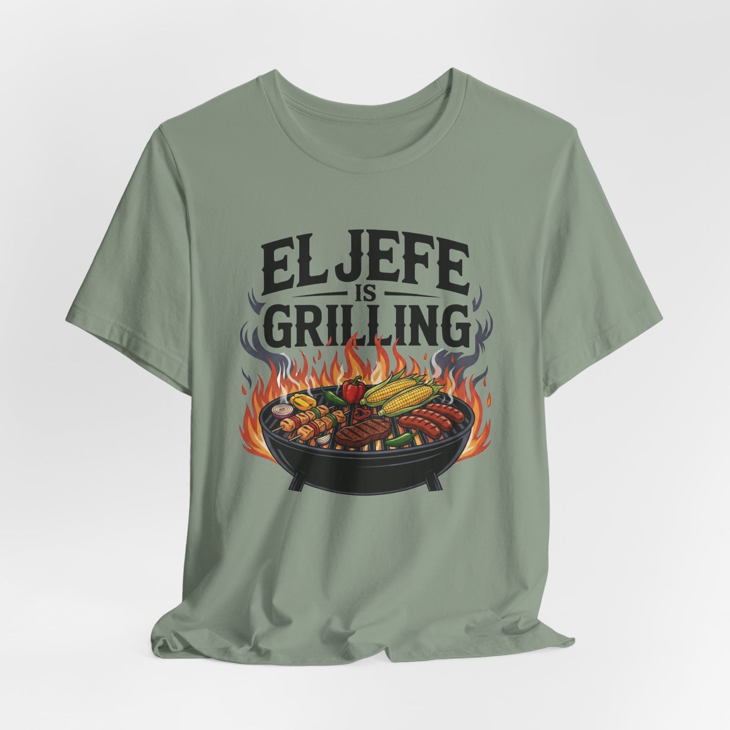 El Jefe T-Shirt - Latino Pride Boss Tee - Hispanic Heritage Gift - Jefe Papa Shirt - Spanish Tshirt for Men