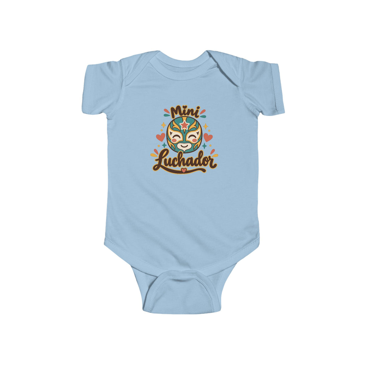 Mini Luchador Onesie - Mexican Baby Boy Bodysuit - Lucha Libre Baby Shower Gift - Cute Luchador Infant One Piece