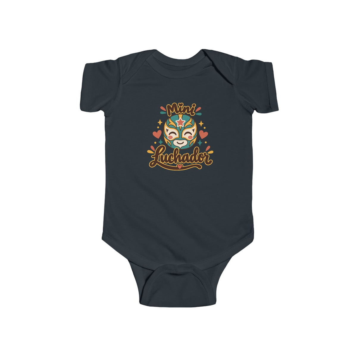 Mini Luchador Onesie - Mexican Baby Boy Bodysuit - Lucha Libre Baby Shower Gift - Cute Luchador Infant One Piece