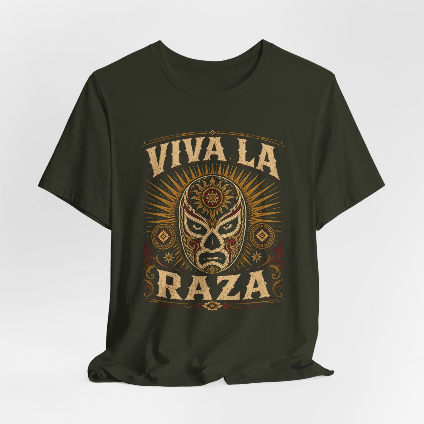 El Luchador T-Shirt - Mexican Wrestling Lucha Libre Tee - Latino Pride Gift - Wrestler Shirt - Spanish Heritage Apparel