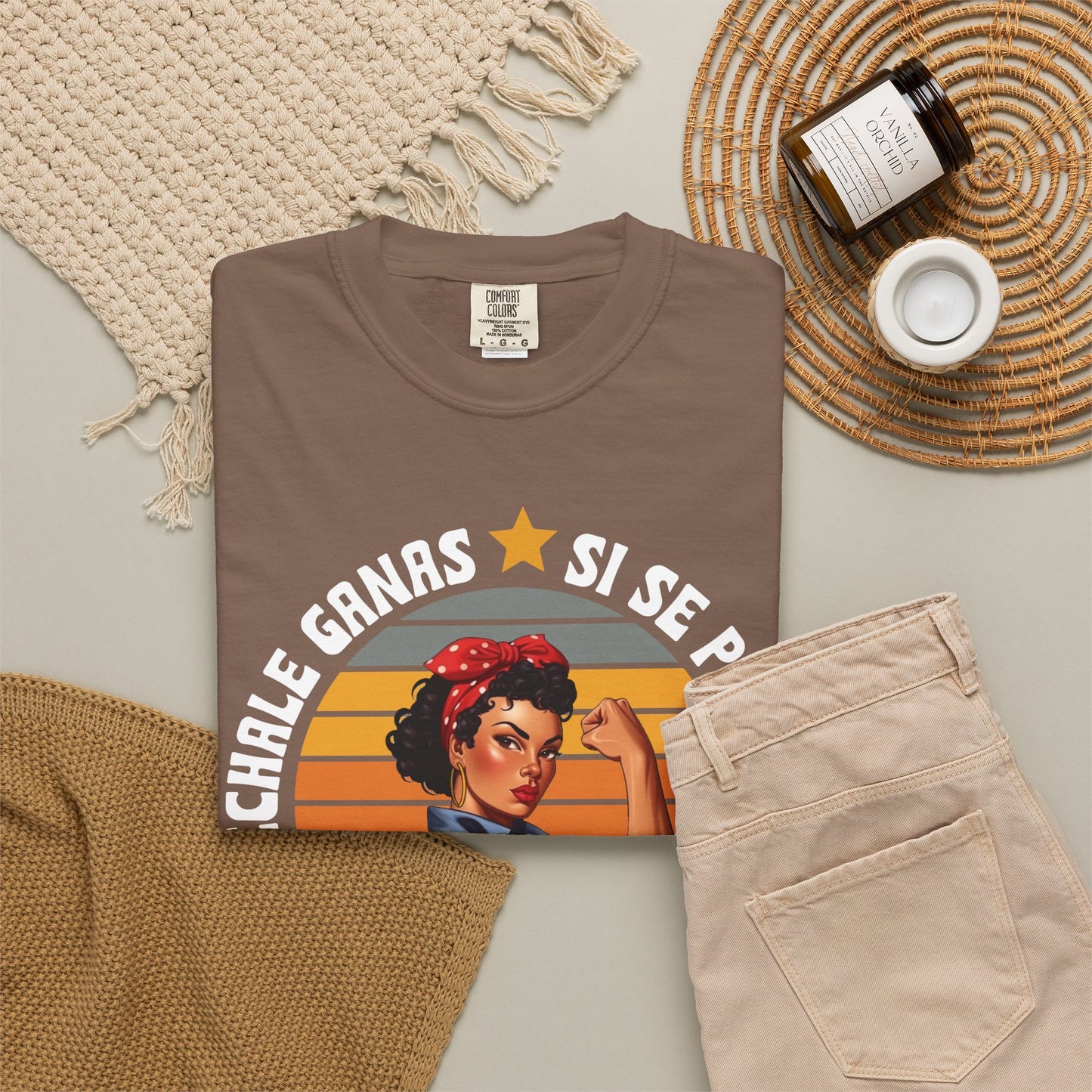 Echale Ganas Shirt, Si Se Puede Latina Empowerment Shirt,  Dolores Huerta Cesar Chavez, Strong Latina Feminist Tee
