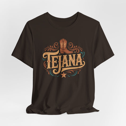Tejana T-Shirt - Texas Latina Pride Tee - Tejana Y Orgullosa Gift - Hispanic Pride Shirt - Chica Tejana Woman Gift