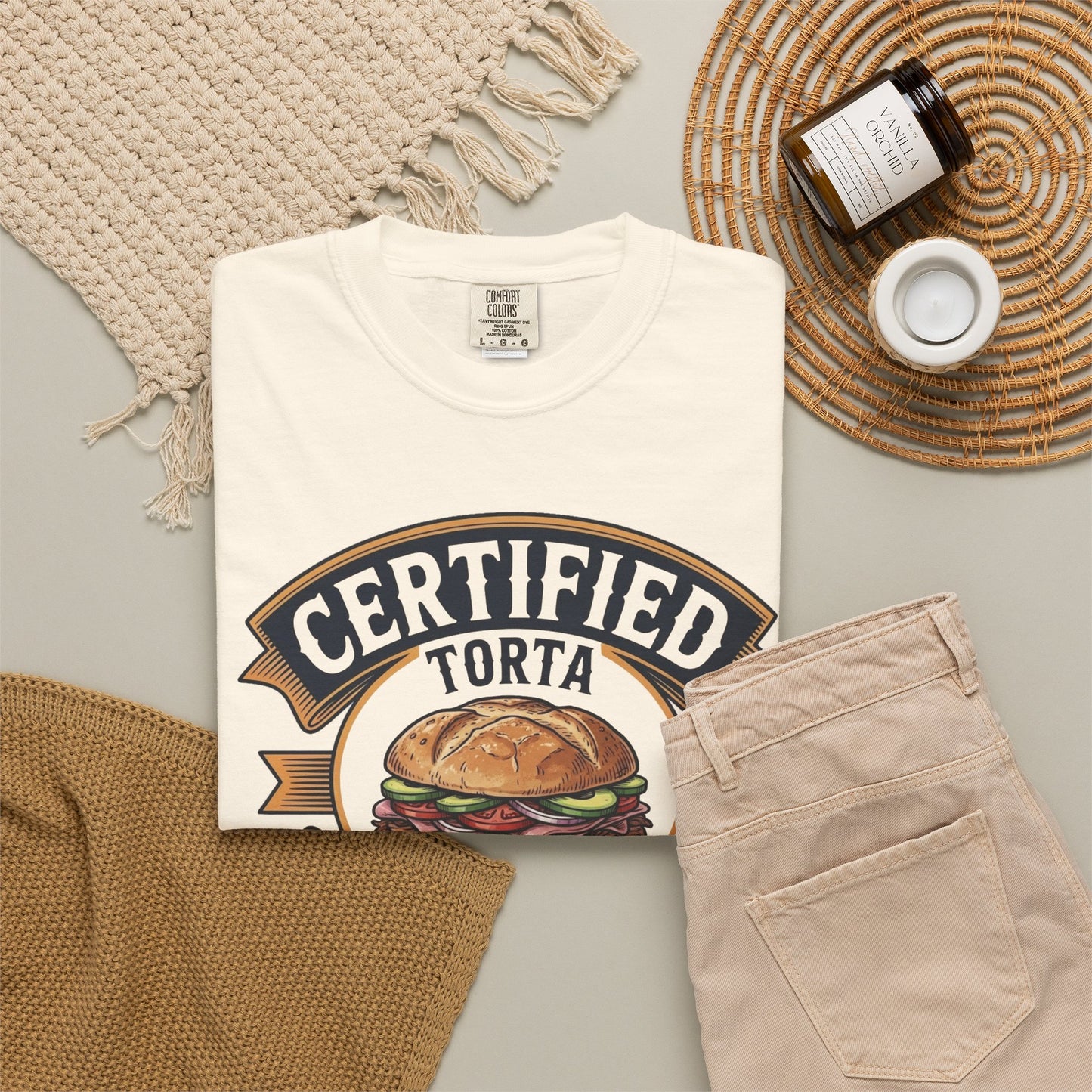 Certified Torta Pounder Shirt, Comfort Colors Bilingual UnisexTee, Funny Gift for Men