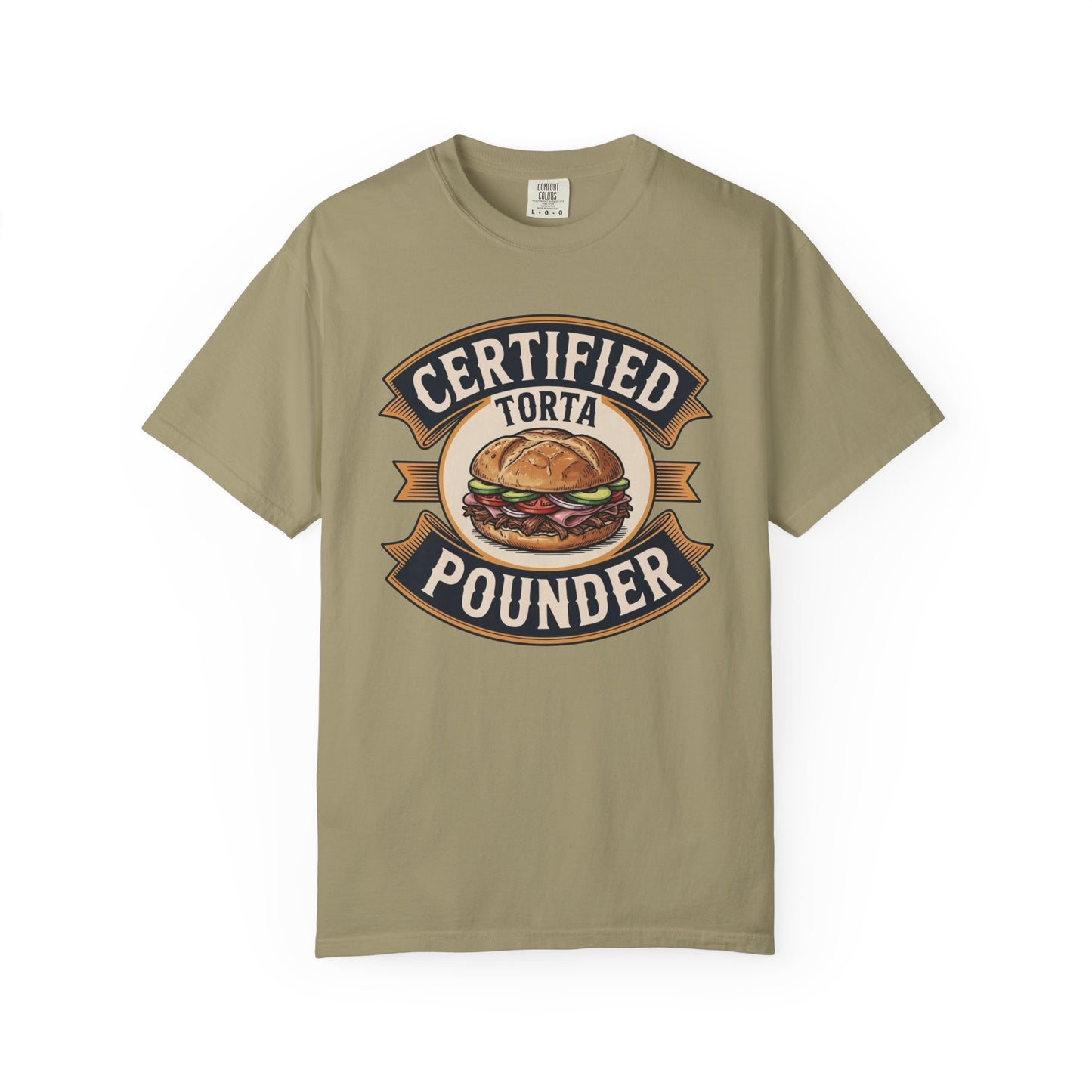 Certified Torta Pounder Shirt, Comfort Colors Bilingual UnisexTee, Funny Gift for Men