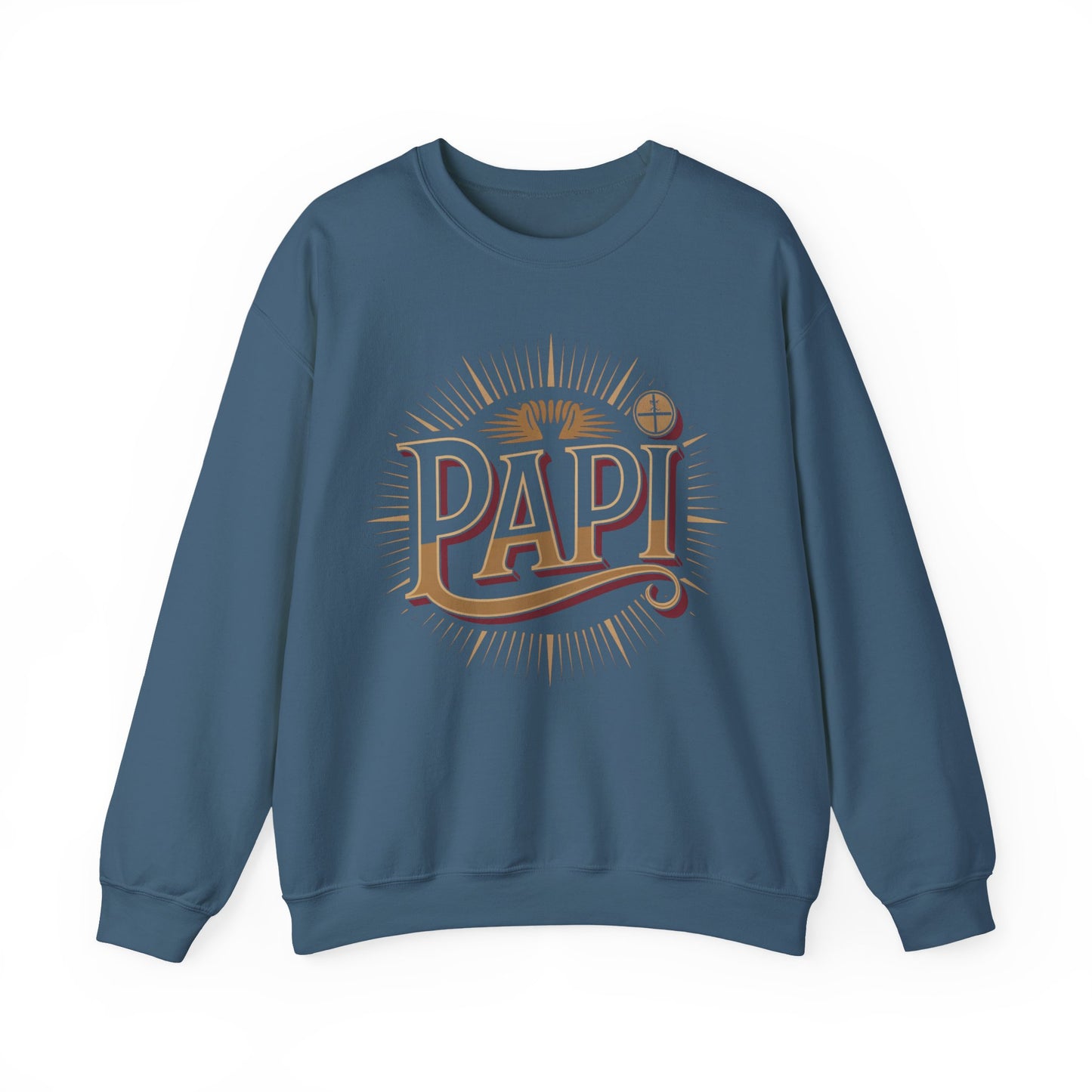 Hola Papi Sweatshirt - Latino Dad Gift - Spanish Father Hoodie - Hispanic Family Pride - Papi Shirt Gift