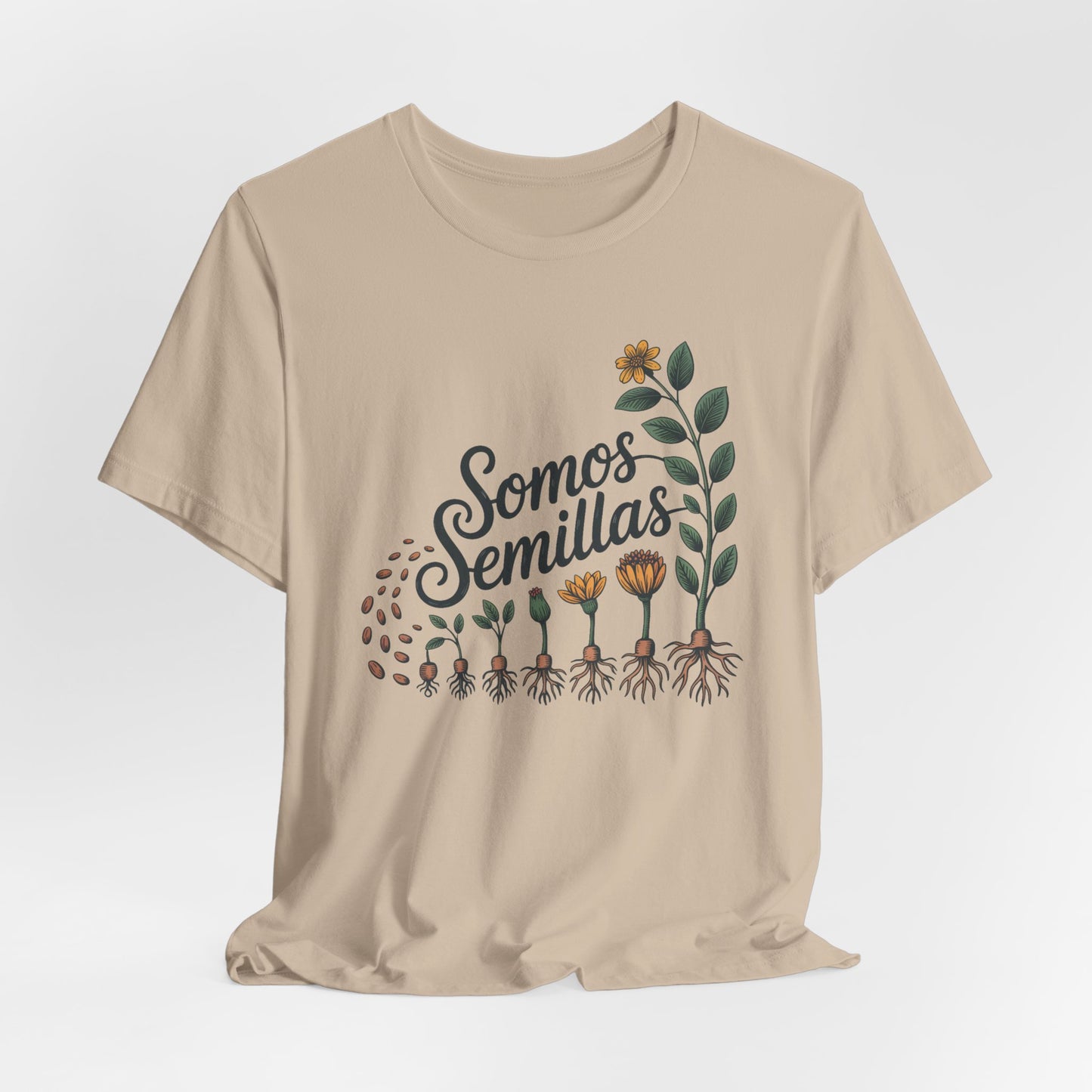 Somos Semillas T-Shirt | Latino Heritage Tee | Hispanic Culture Gift | Latinx Apparel | Somos Fuertes Shirt