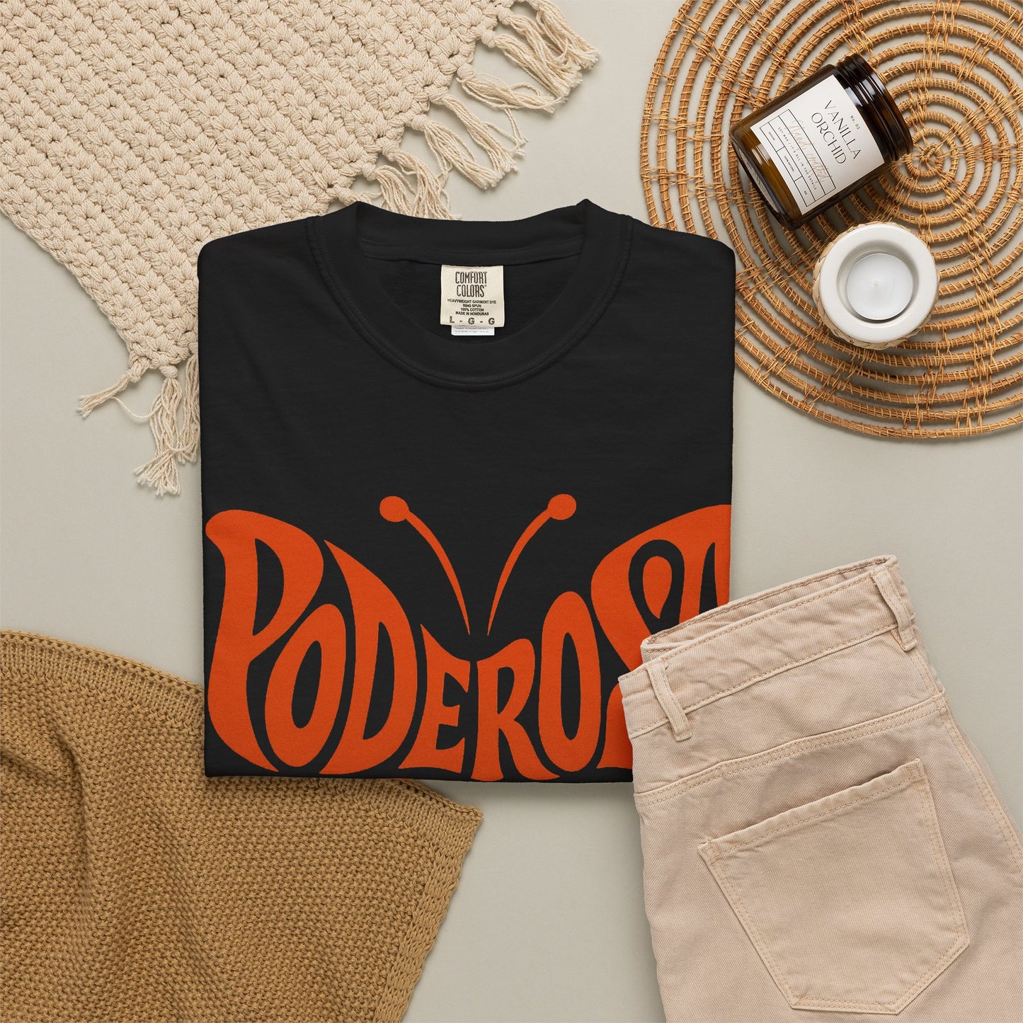 Poderosa Shirt | Monarca Tee | Latina Shirt